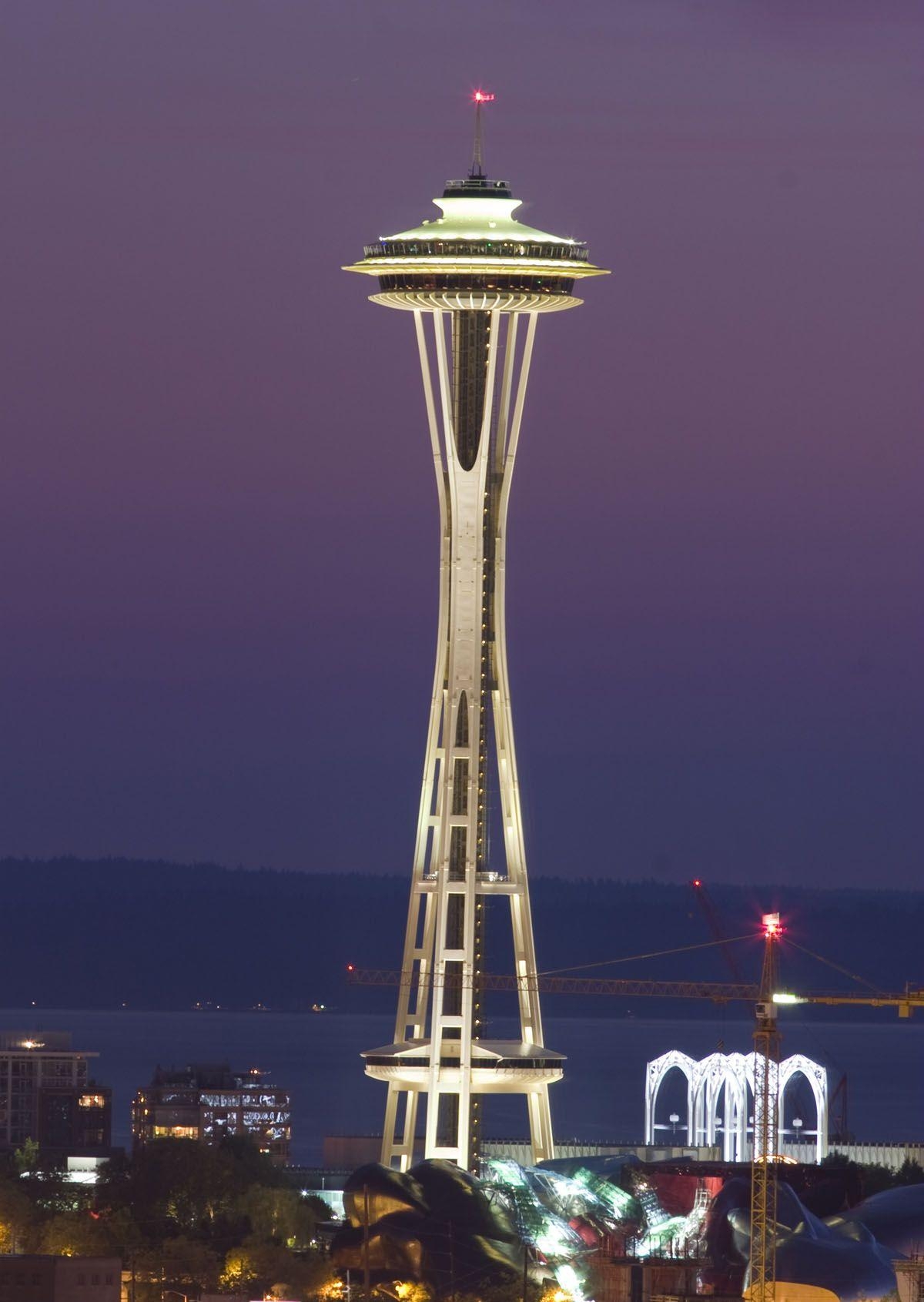 Space Needle, Mobile, Hintergrund, Seattle, Design, 1200x1700 HD Handy