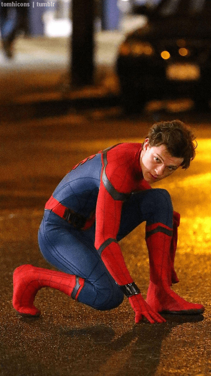 Tom Holland, Spider-Man, Kino, Marvel, Helden, 720x1280 HD Handy