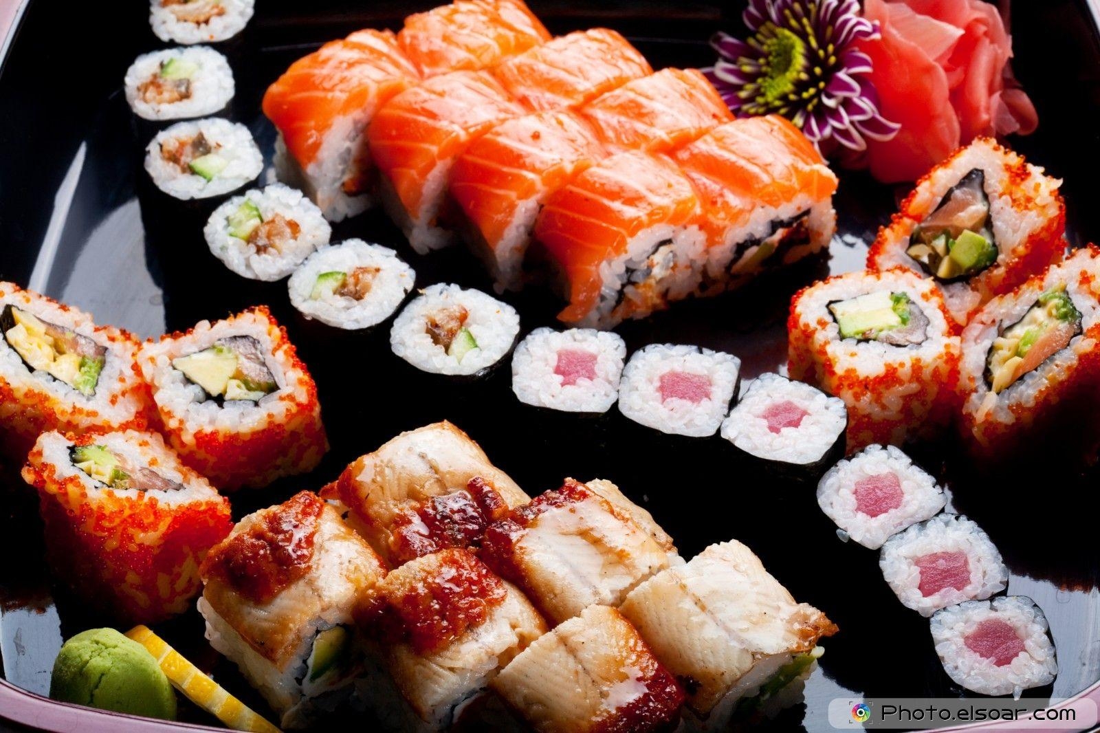 Sushi Rollen, Typen, Bild, HD, Japanische Küche, 1600x1070 HD Desktop