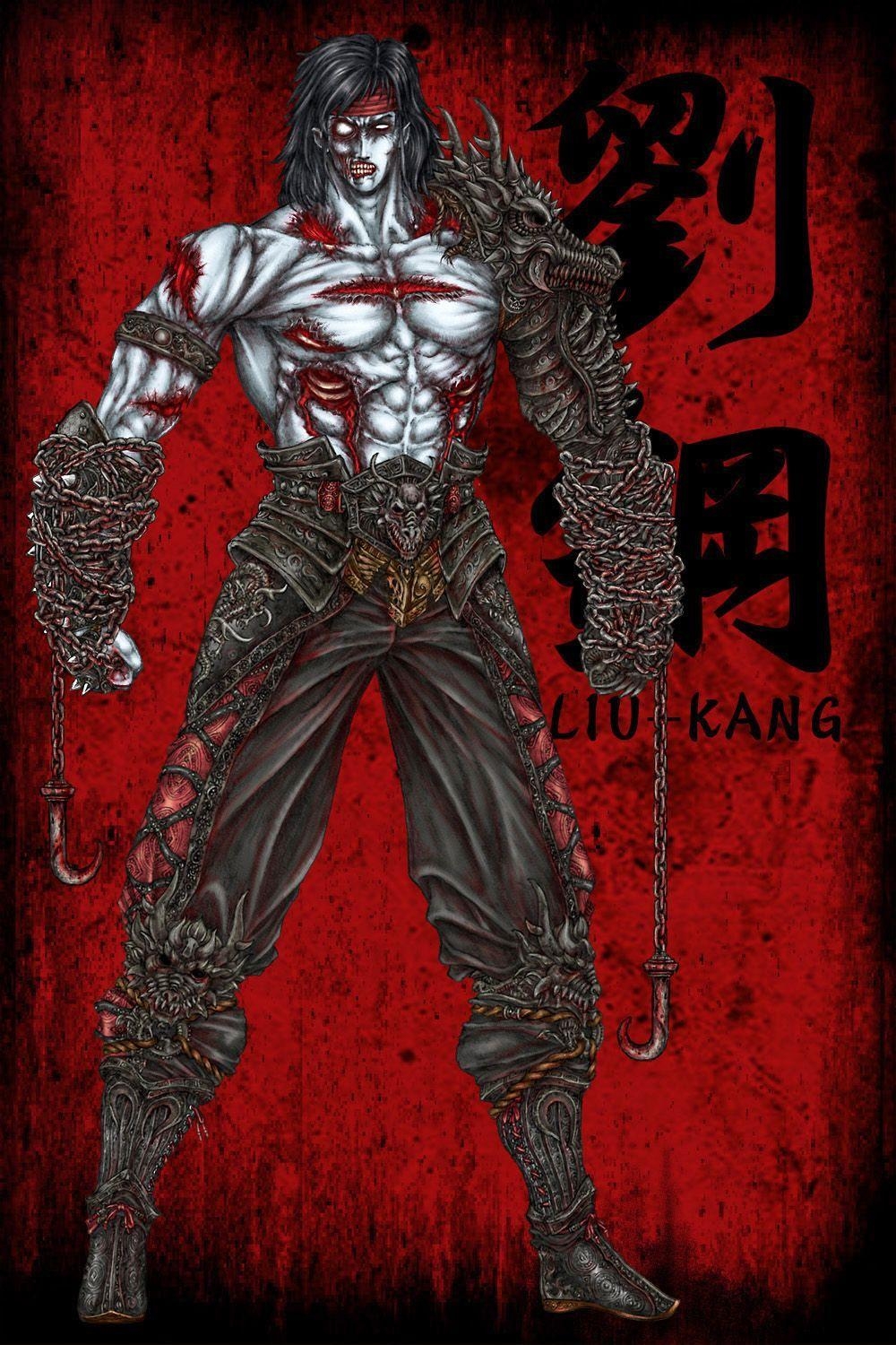 Liu Kang, Mortal Kombat, Zombie, Film, Untoter, 1000x1500 HD Handy