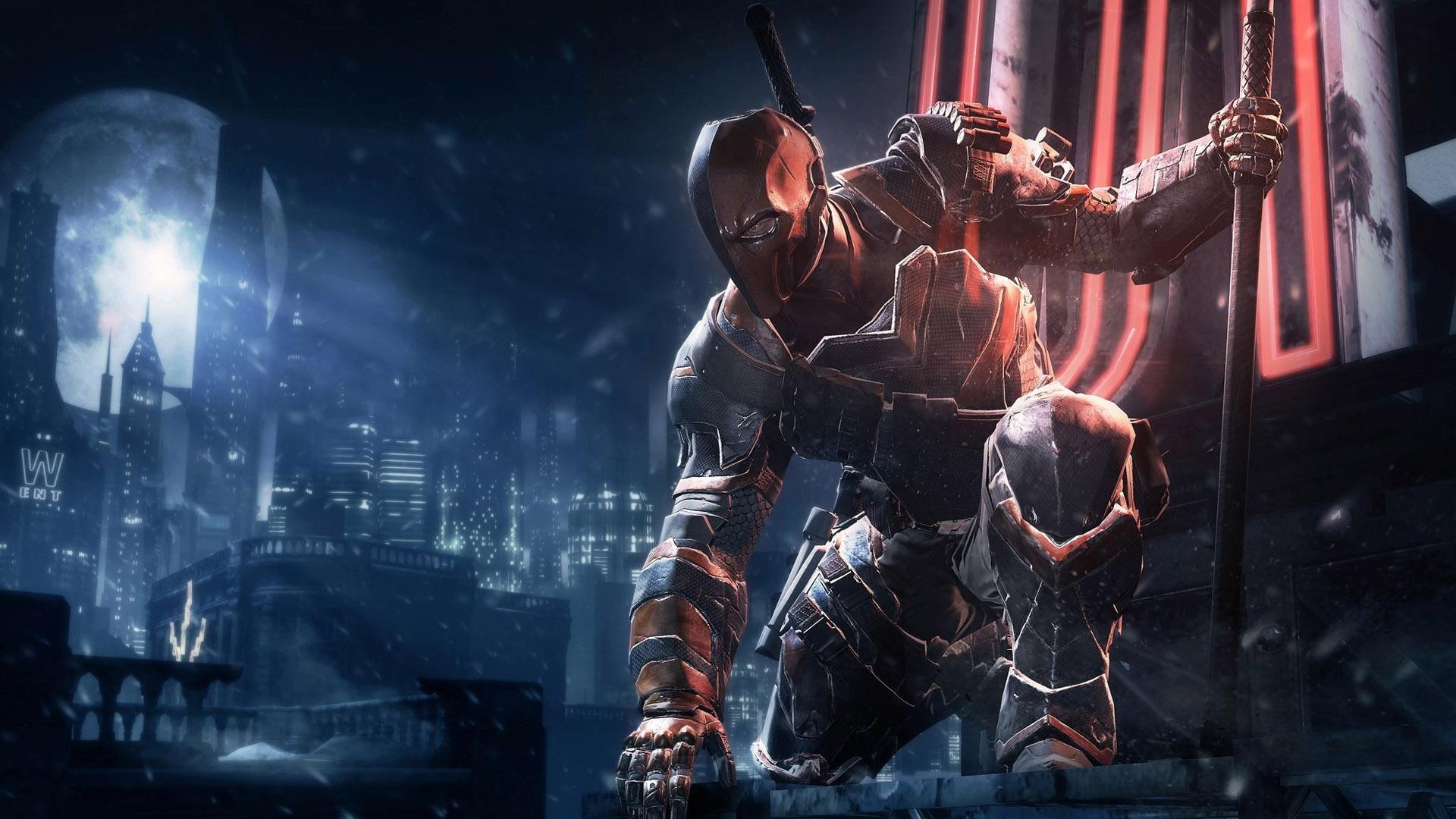 Deathstroke, Arkham Origins, Batman, Spiele, 4K, 1920x1080 Full HD Desktop