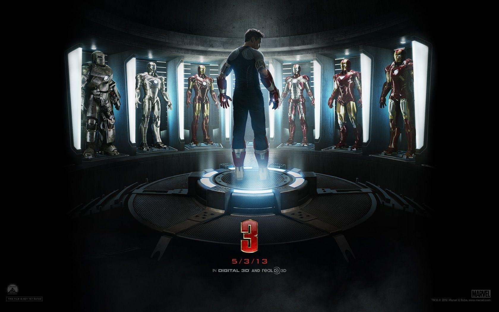 Iron Man, Individuell, HD, Sammlung, Superhelden, 1680x1050 HD Desktop