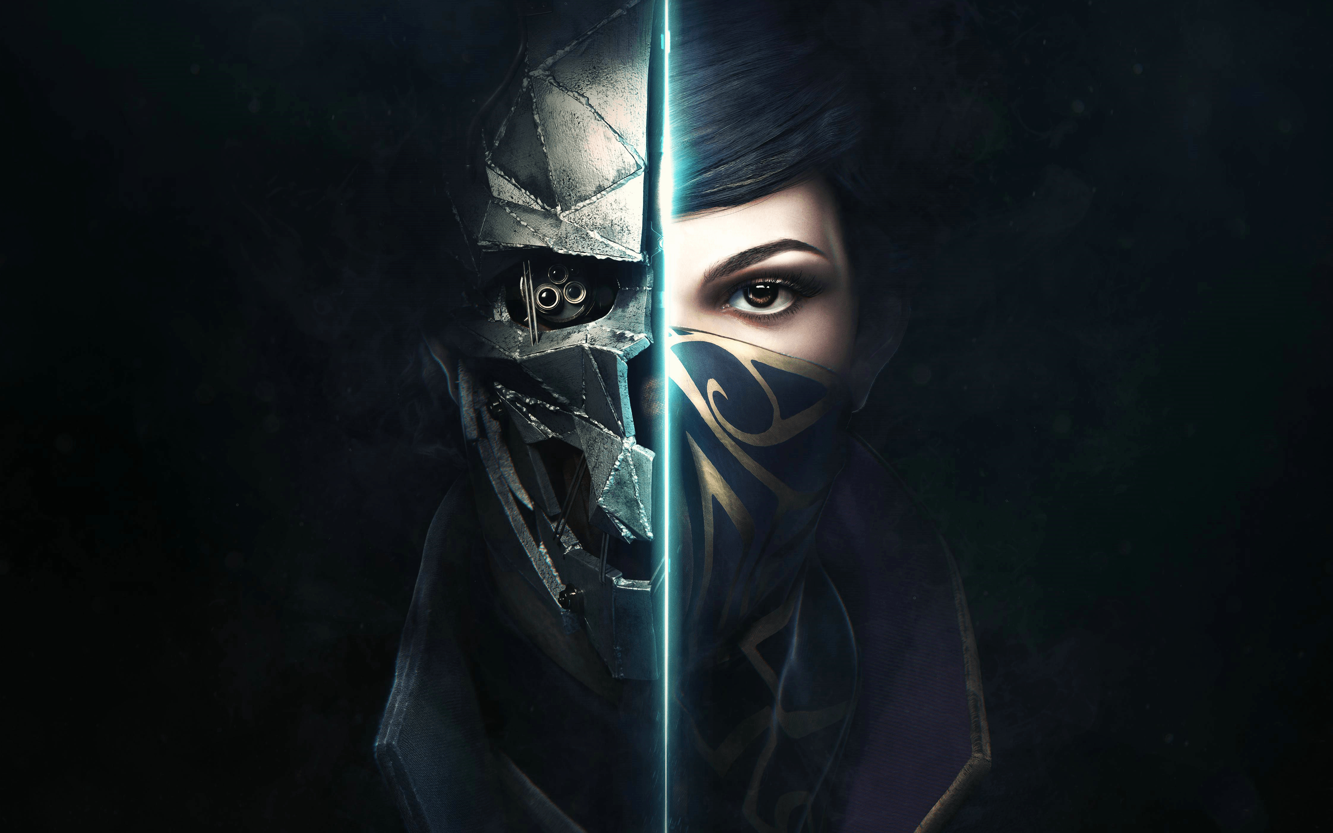 Dishonored 2, HD, Hintergrundbild, Arkane, Gamingszene, 4490x2810 4K Desktop