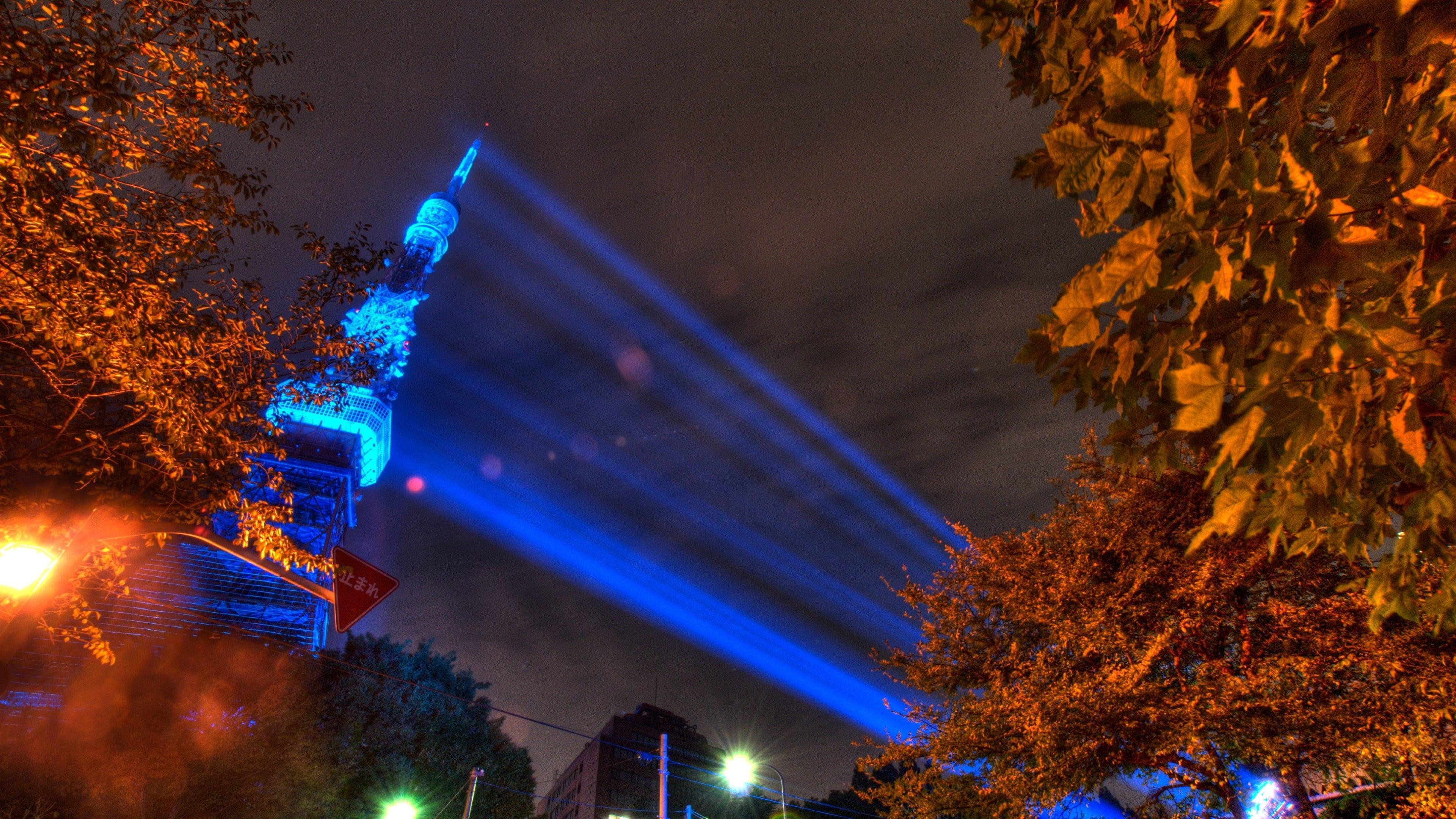 Studio, Tokyo Tower, HD, Landschaft, Hintergrund, 3840x2160 4K Desktop