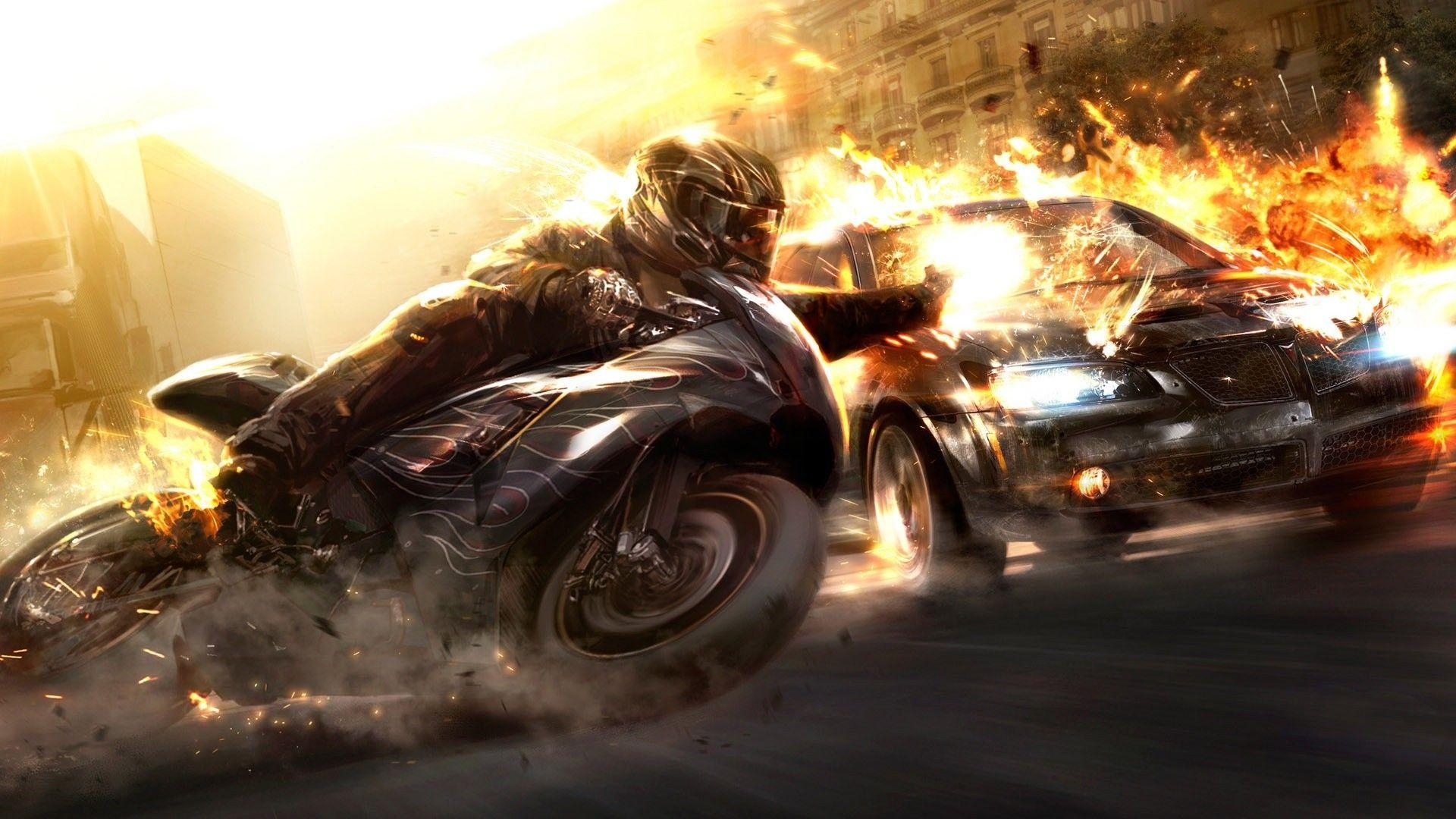 Motorrad, Hintergrund, Autos, Bikes, Ultra HD, 1920x1080 Full HD Desktop