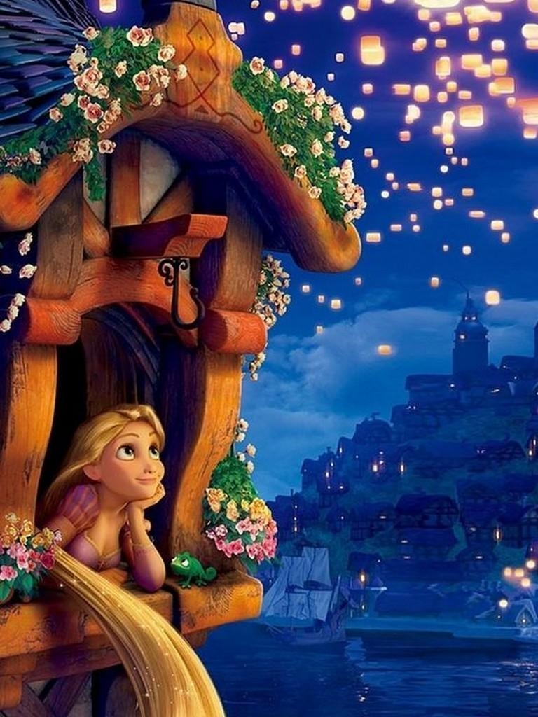 Rapunzel, Android, Hintergrund, Disney, Prinzessin, 770x1030 HD Handy