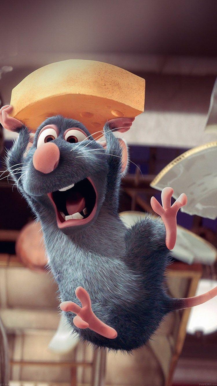 Remy, Ratatouille, Disney, zauberhaft, Cartoon, 750x1340 HD Handy