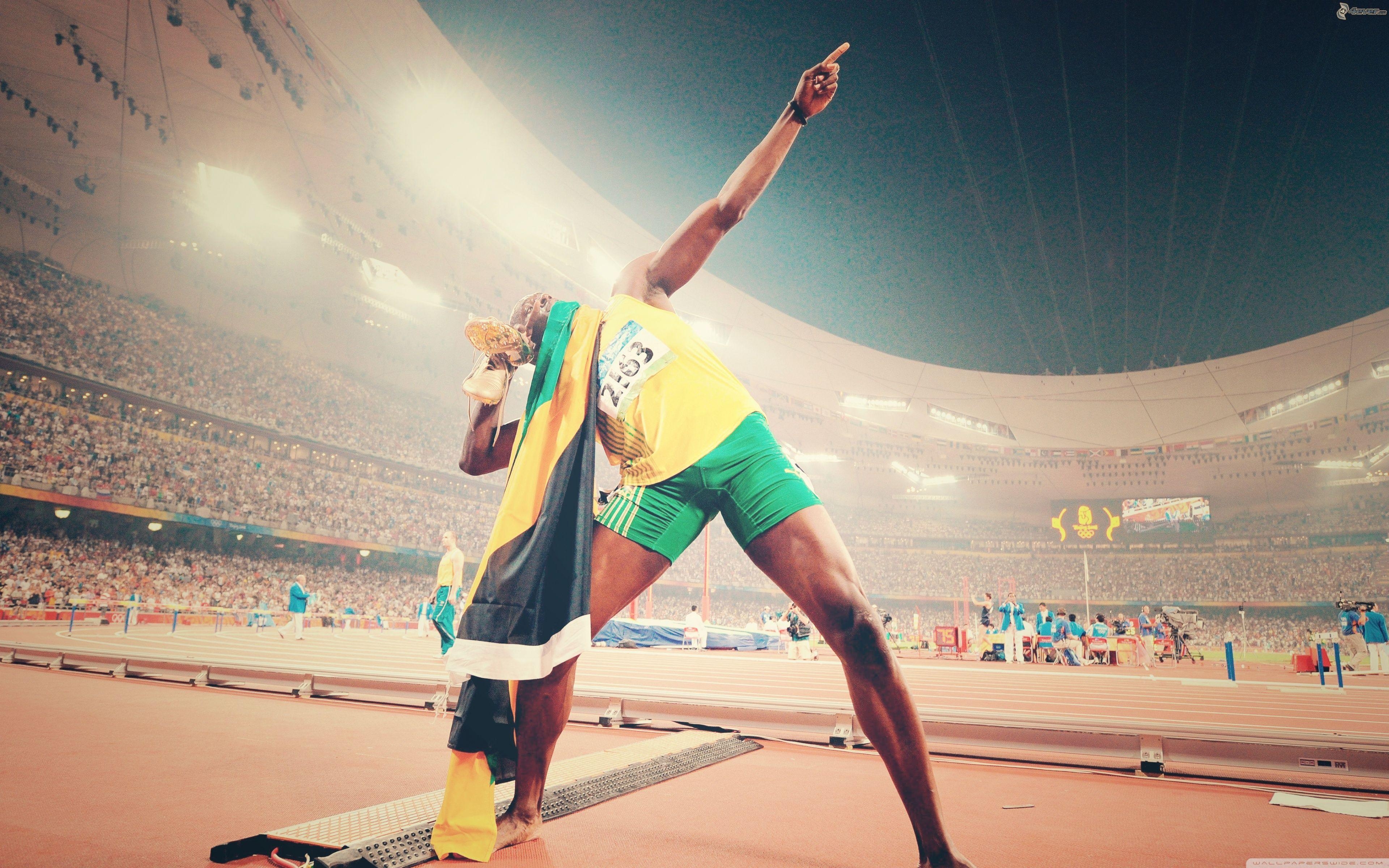 Usain Bolt, Desktop HD, Sportheld, Sprintbilder, Spitzenathlet, 3840x2400 4K Desktop