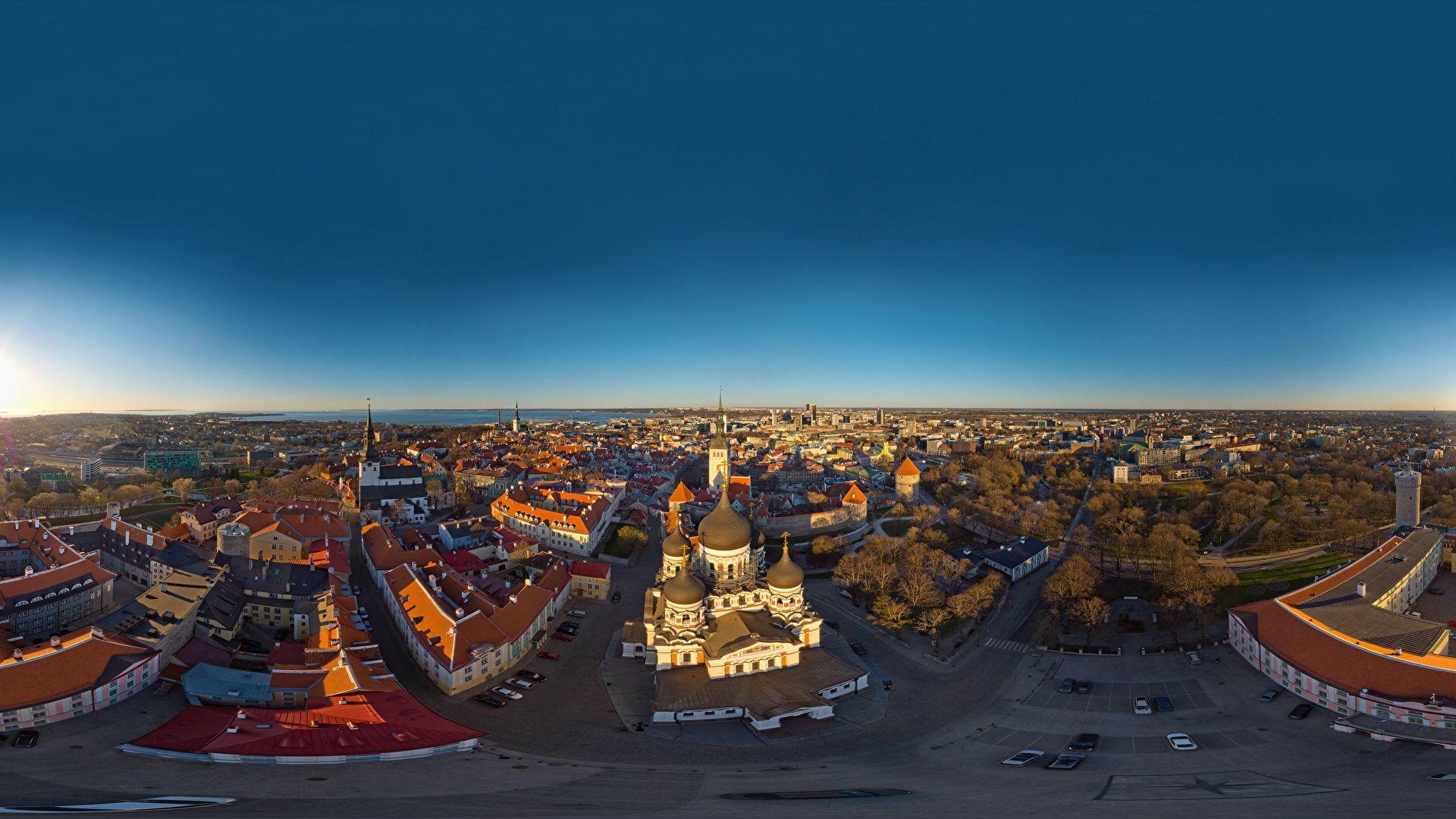 Tallinn, Straßenbild, Horizonte, Städtebau, Estland, 1920x1080 Full HD Desktop