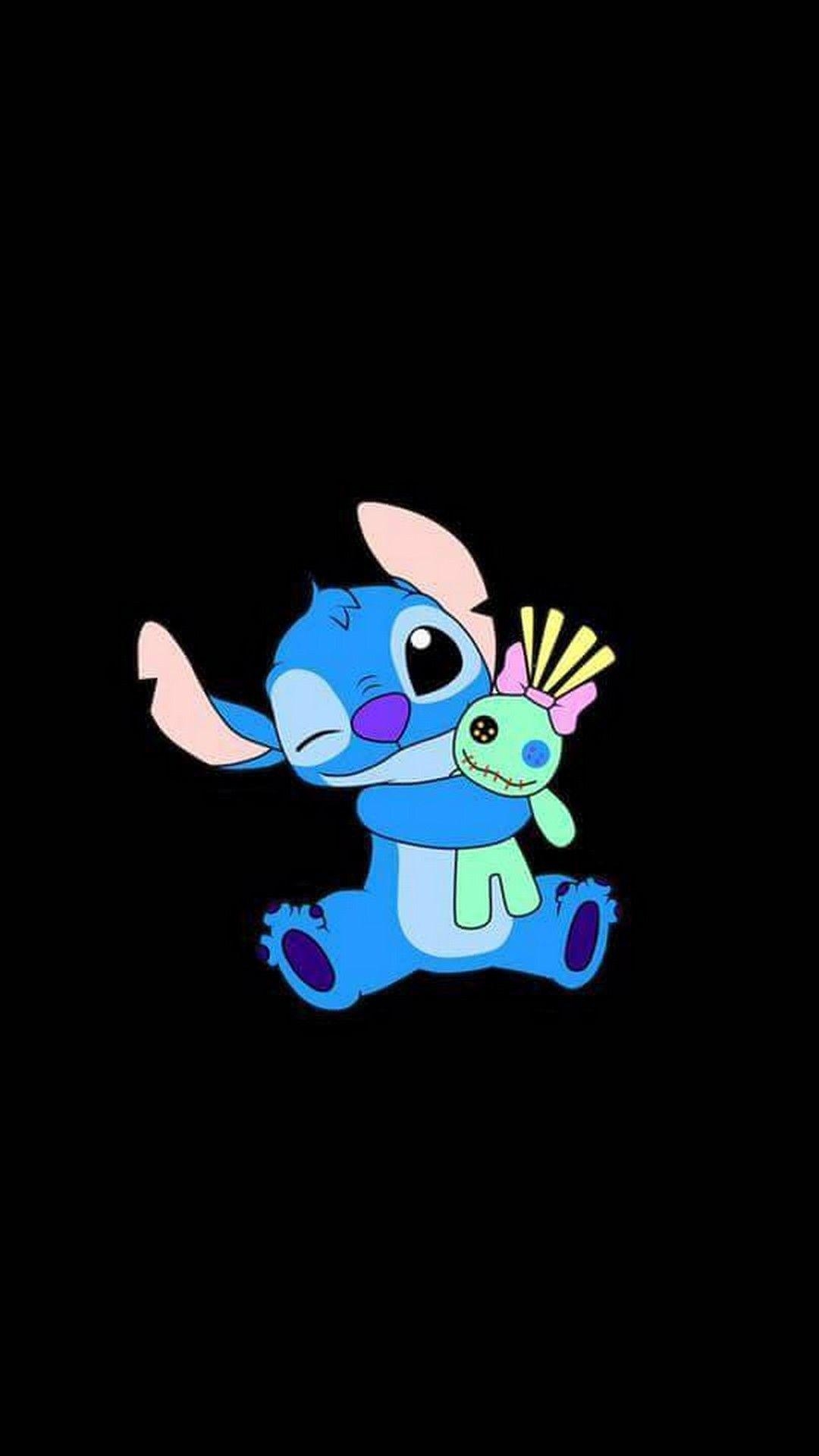 Stitch, HD, Handy, Hintergrund, Cartoon, 1080x1920 Full HD Handy