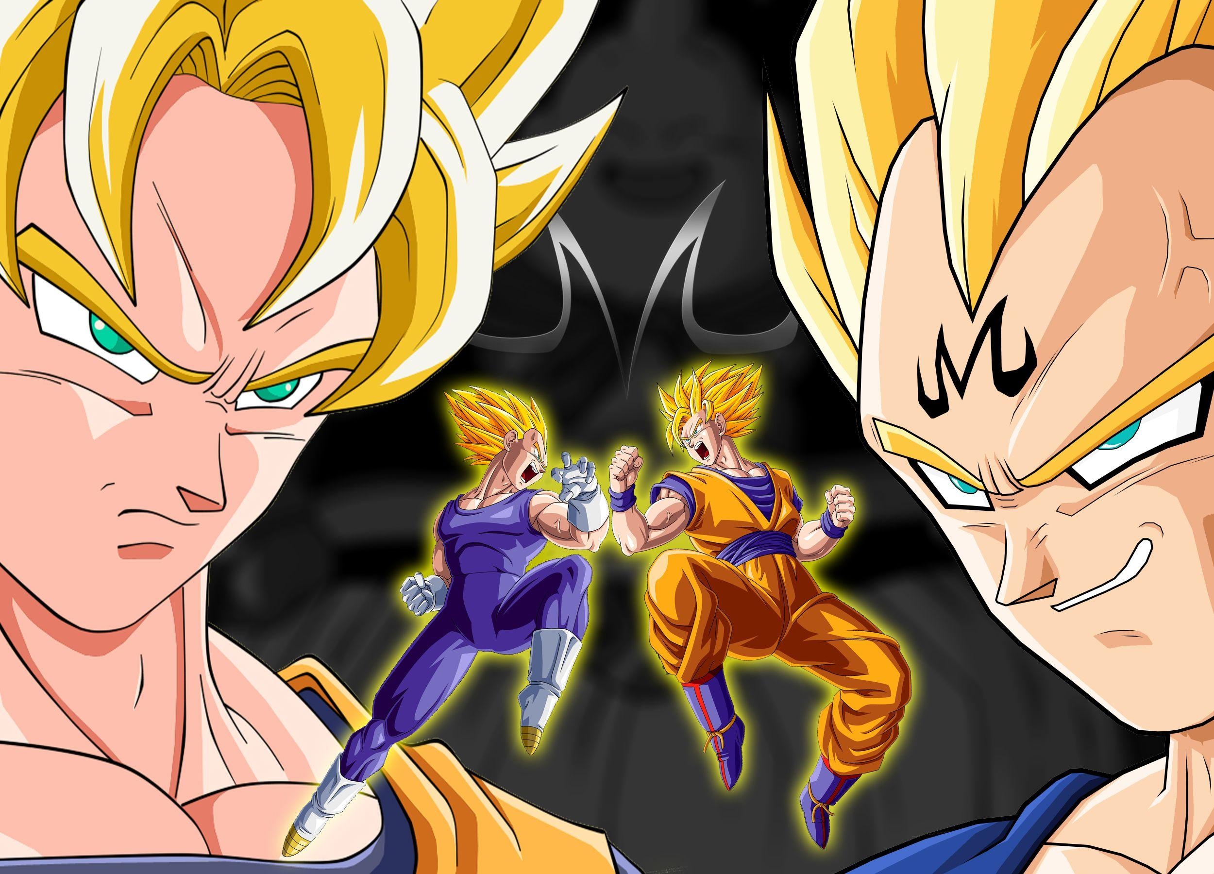 Majin Vegeta, Anime, Goku, Dragon Ball, HD-Bild, 2500x1800 HD Desktop