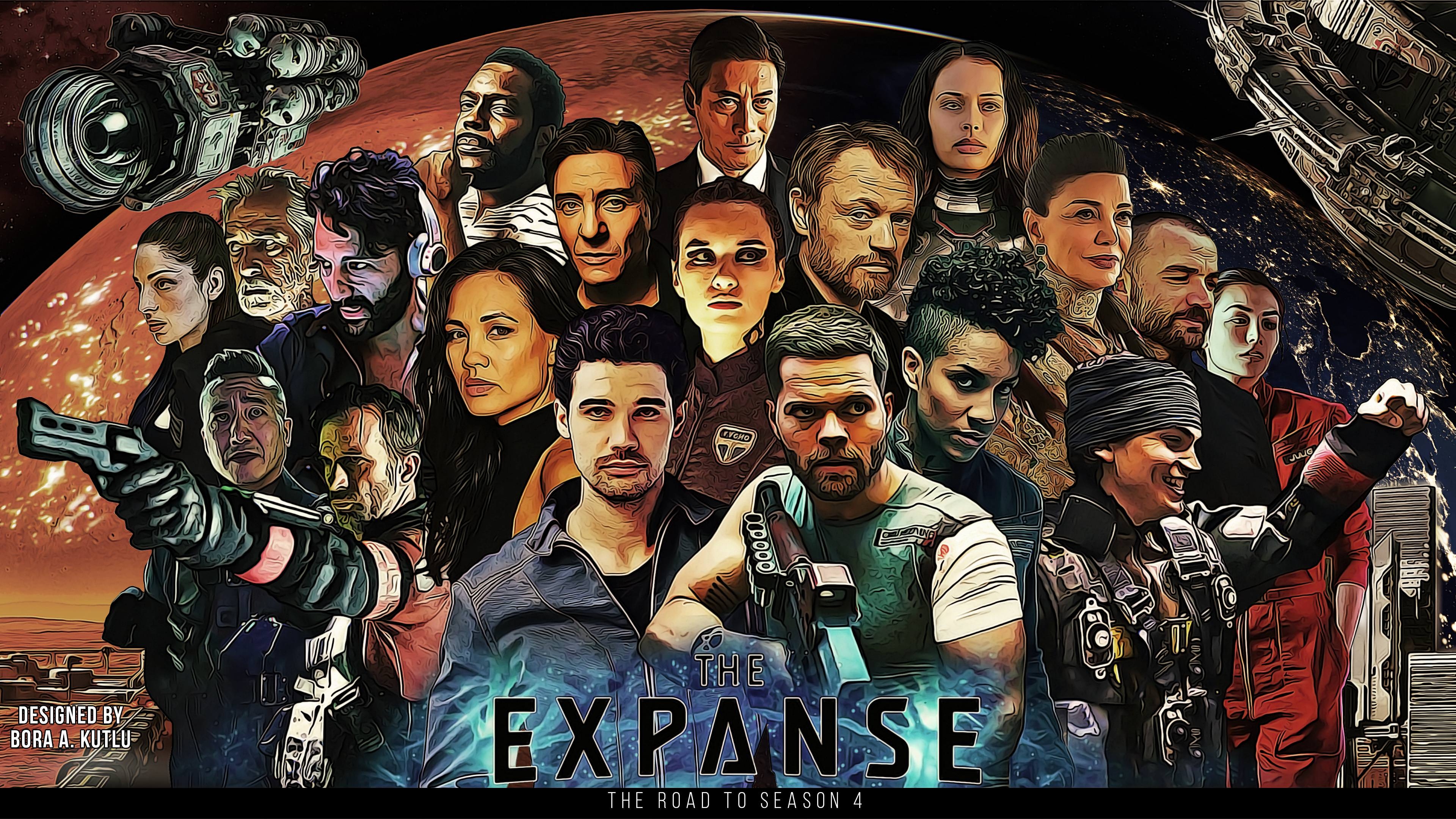 Road to Season 4, The Expanse, Hintergrund, Sci-Fi, Bild, 3840x2160 4K Desktop