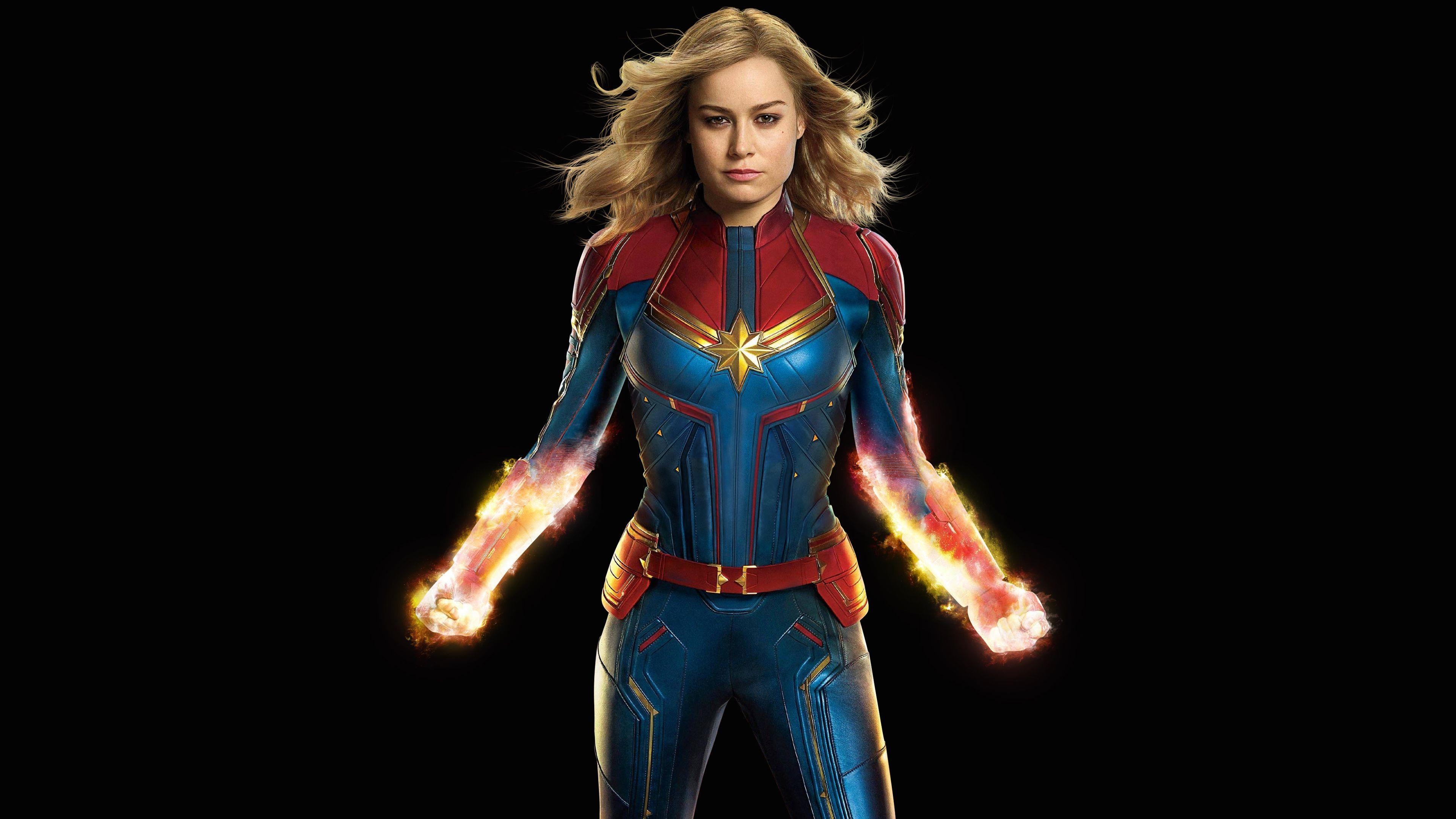 Captain Marvel, HD, Superheldin, Marvel, Comics, 3840x2160 4K Desktop