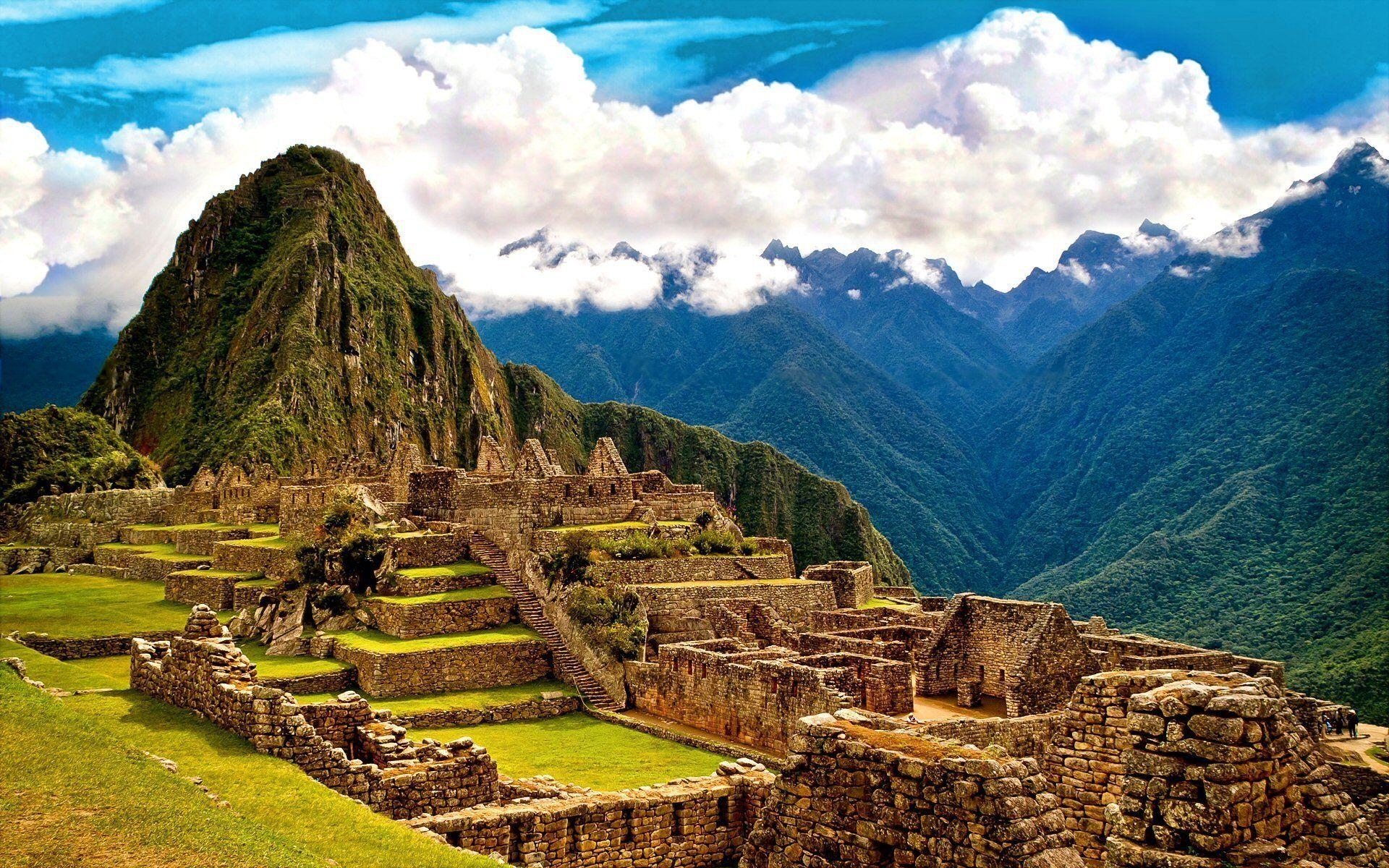 Machu Picchu, HD, Bild, Südamerika, Altstadt, 1920x1200 HD Desktop