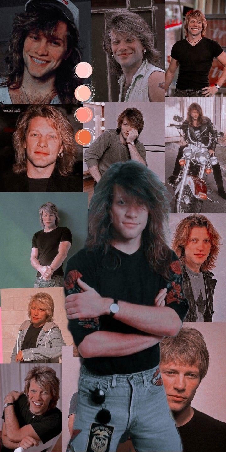 Jon Bon Jovi, 80er, Rockstar, Musiker, Kult, 720x1440 HD Handy