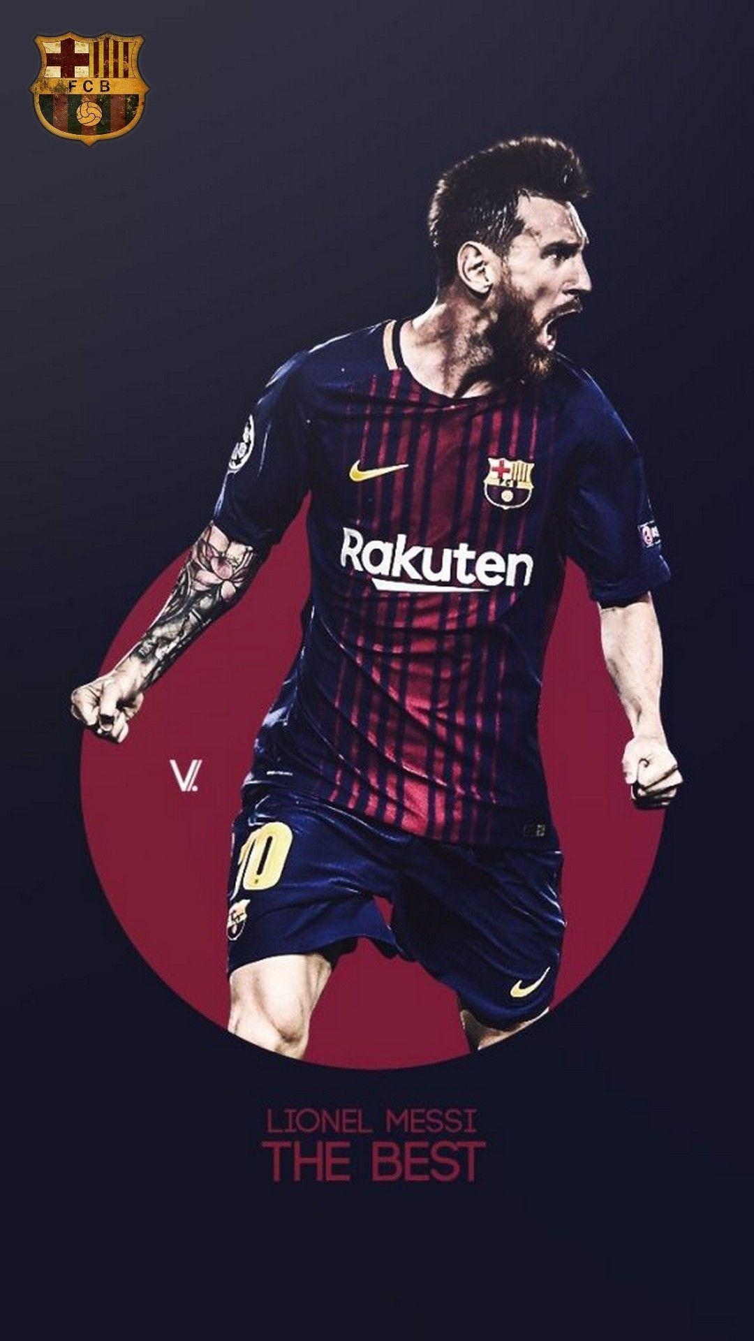 Lionel Messi, Barcelona, iPhone, Fußball, Sport, 1080x1920 Full HD Handy