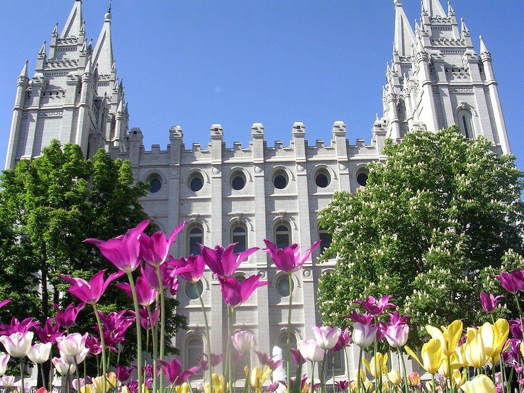 Salt Lake Tempel, Reisen, Utah, Heilige Stätten, LDS, 1030x770 HD Desktop