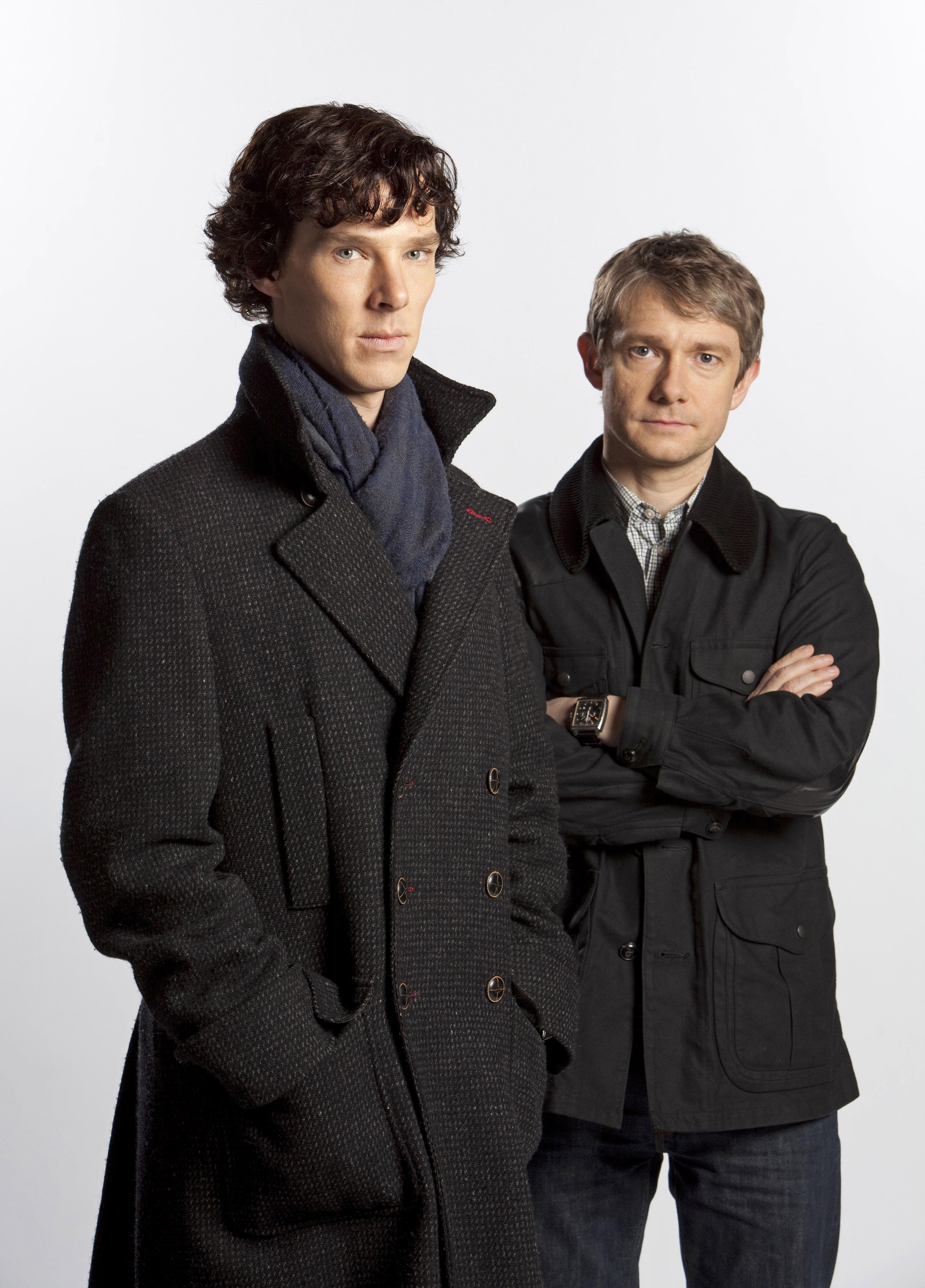 Martin Freeman, BBC Sherlock, Filme, Benedict Cumberbatch, 3660x5090 4K Handy