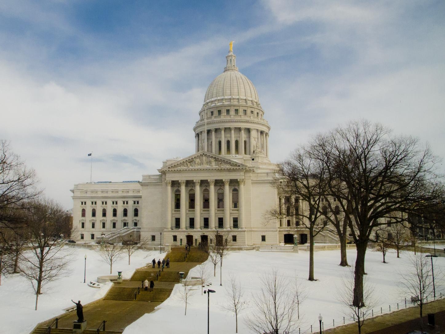 Wisconsin State Capitol, HQ Bild, Madison, Landschaft, 2019, 1450x1090 HD Desktop