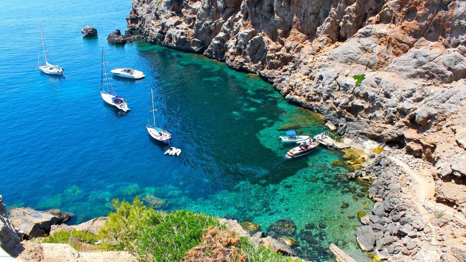 Mallorca, Hintergrundbild, Insel, Landschaft, Spanien, 1920x1080 Full HD Desktop