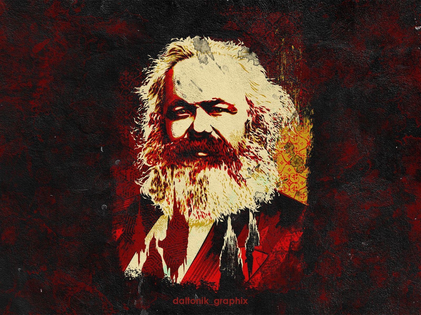 Karl Marx, Dribbble, Andrew, Grafikdesign, Kunst, 1600x1200 HD Desktop