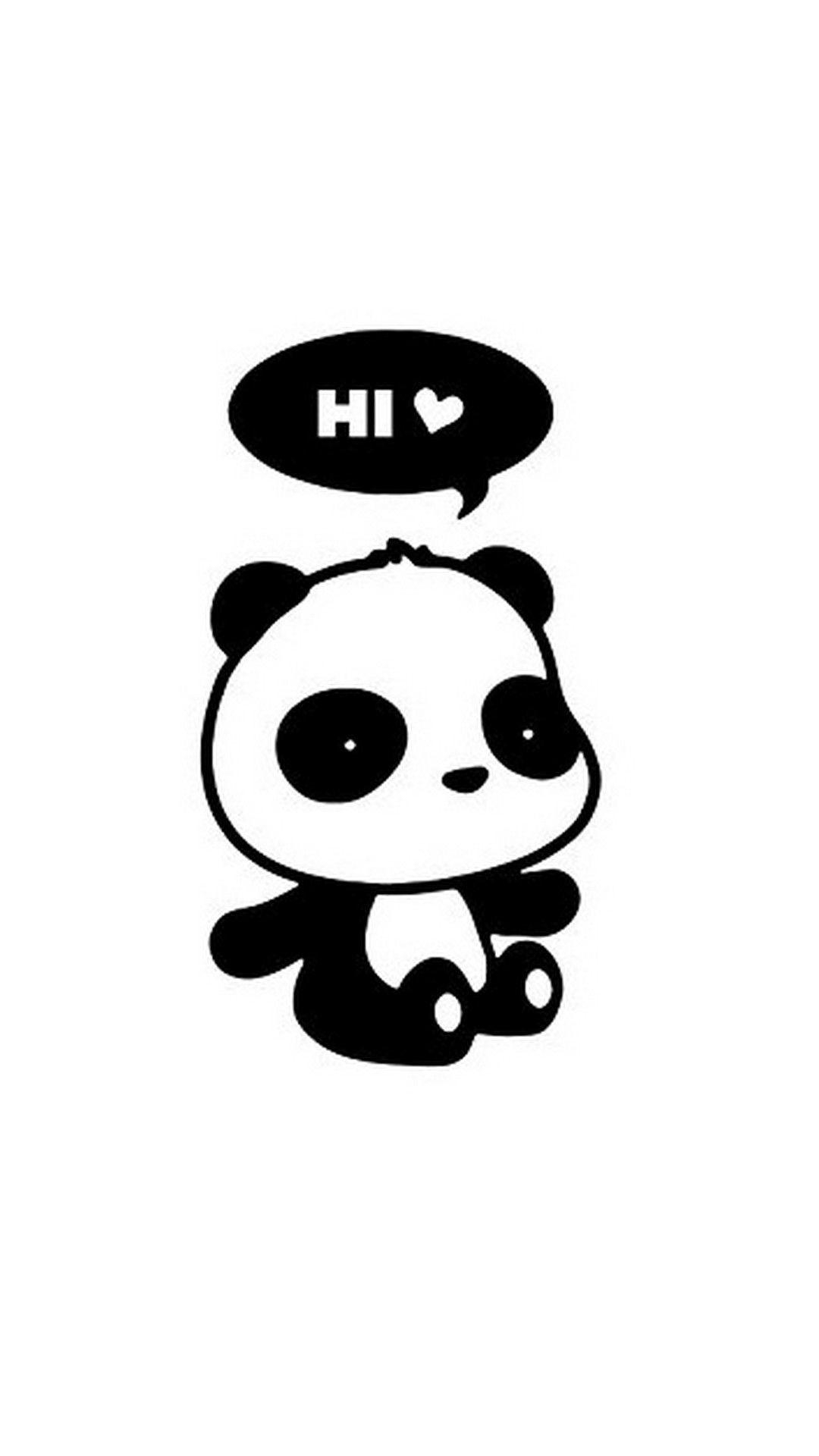 Cartoon Panda, Hintergrund, Comic, Tier, Zeichnung, 1080x1920 Full HD Handy