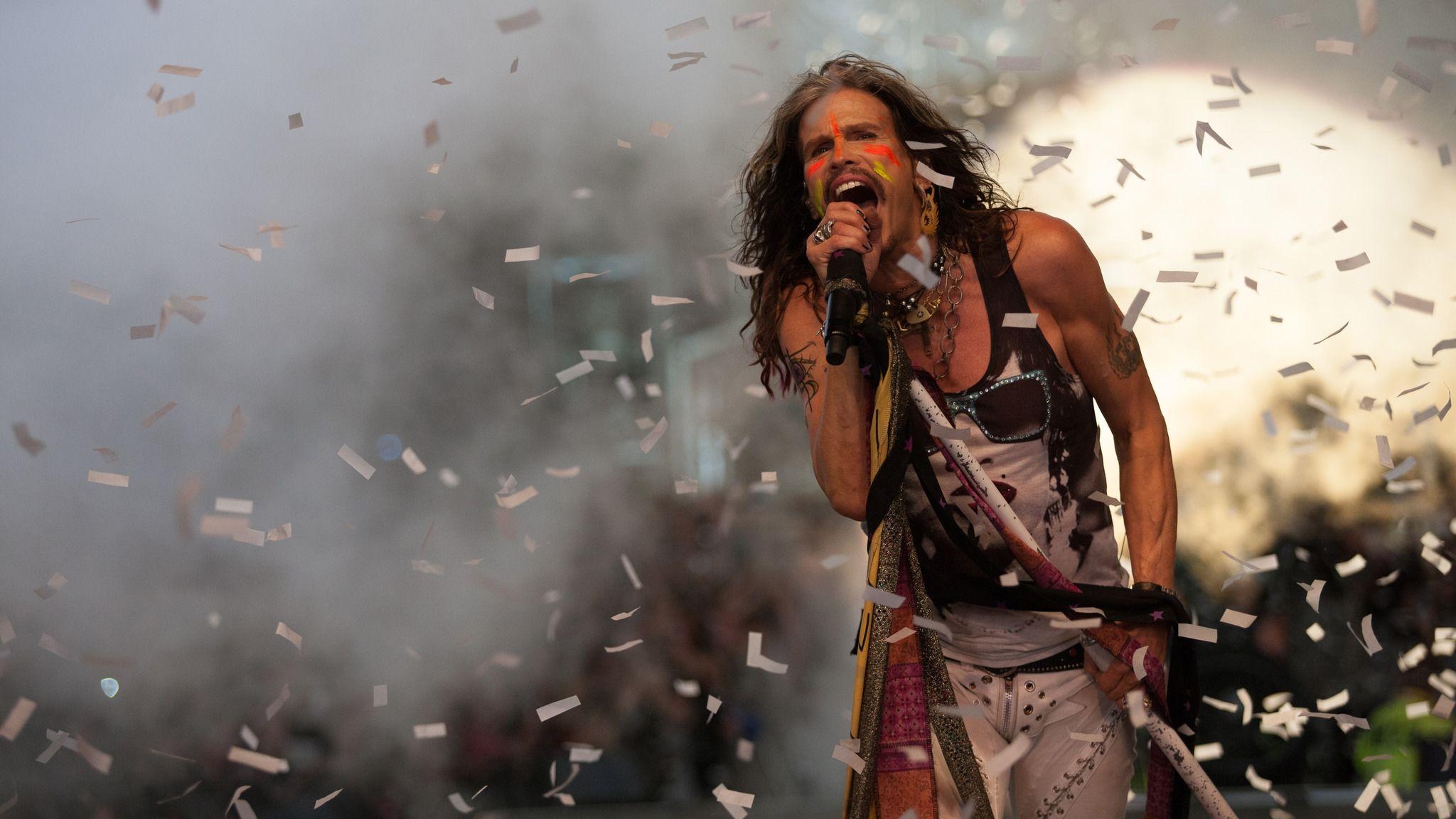 Steven Tyler, Konzert, BMO Harris Pavilion, 2018, Musik, 2050x1160 HD Desktop