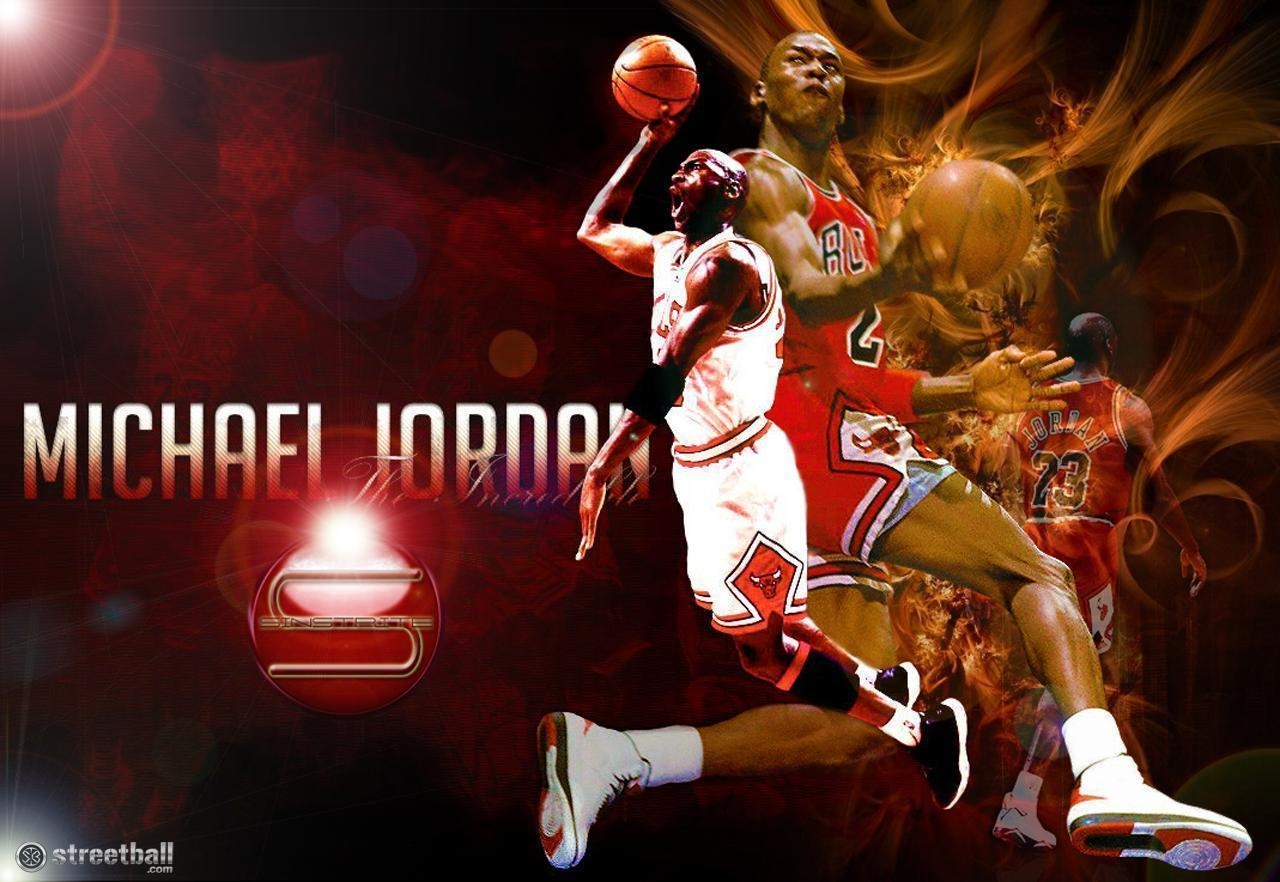 Michael Jordan, Slam Dunk, Basketball, Legende, Sport, 1280x890 HD Desktop