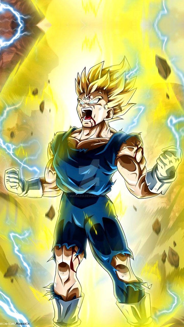 Majin Vegeta, Fanart, Anime, Dragon Ball, Kommentar, 720x1280 HD Handy