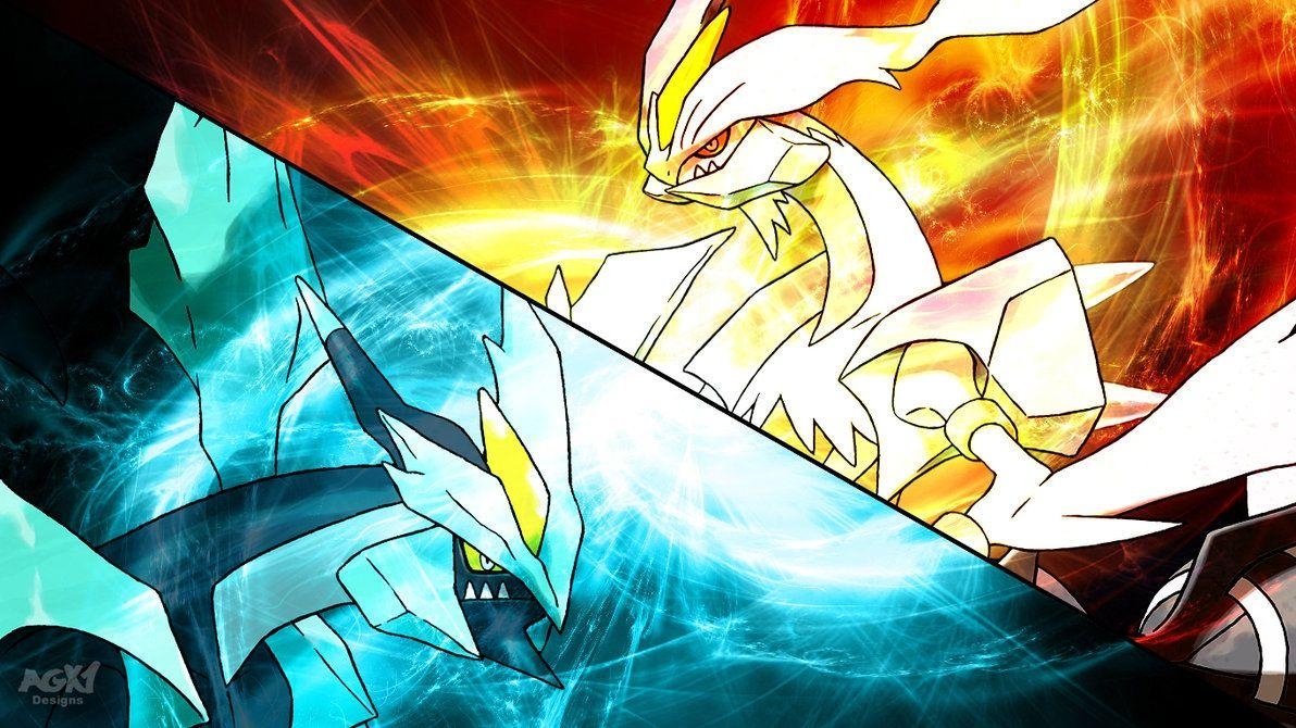 Kyurem Anime, Schwarz Weiß 2, Abenteuer, 1200x670 HD Desktop