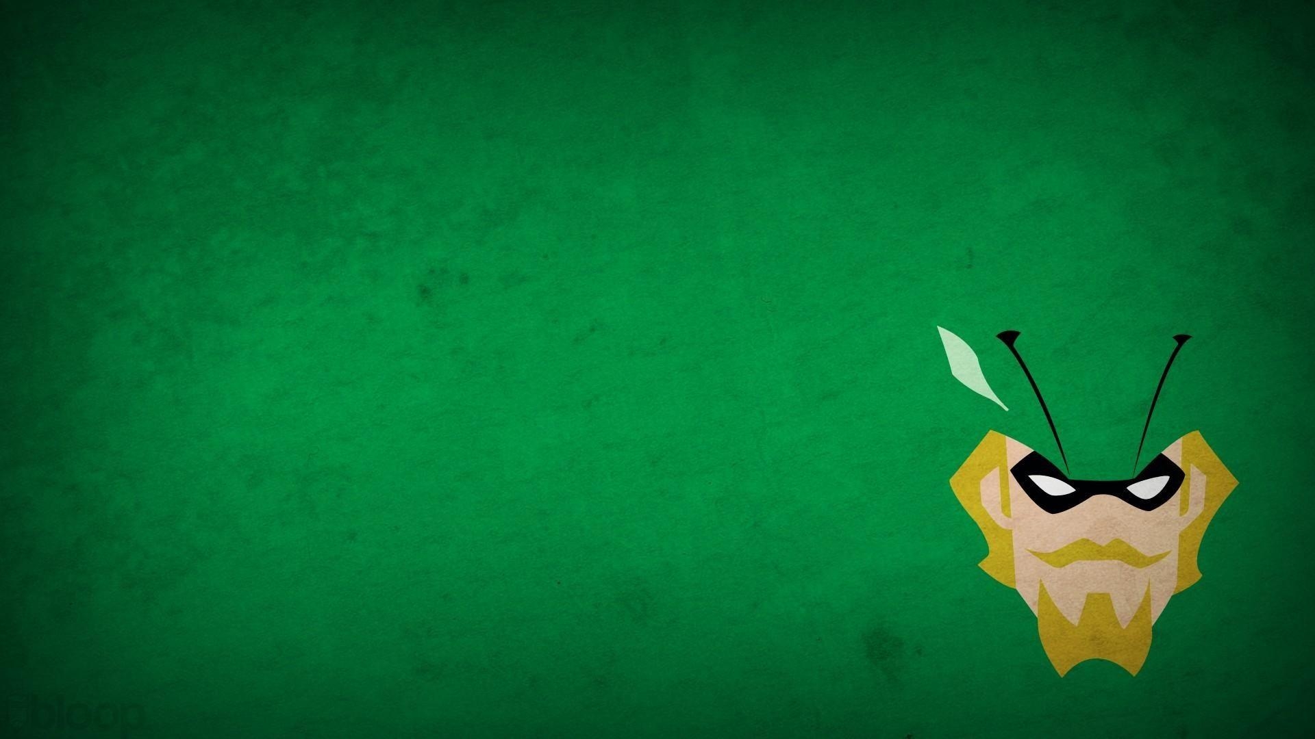 Green Arrow, Minimalistisch, Comics, Einfach, Hintergrund, 1920x1080 Full HD Desktop