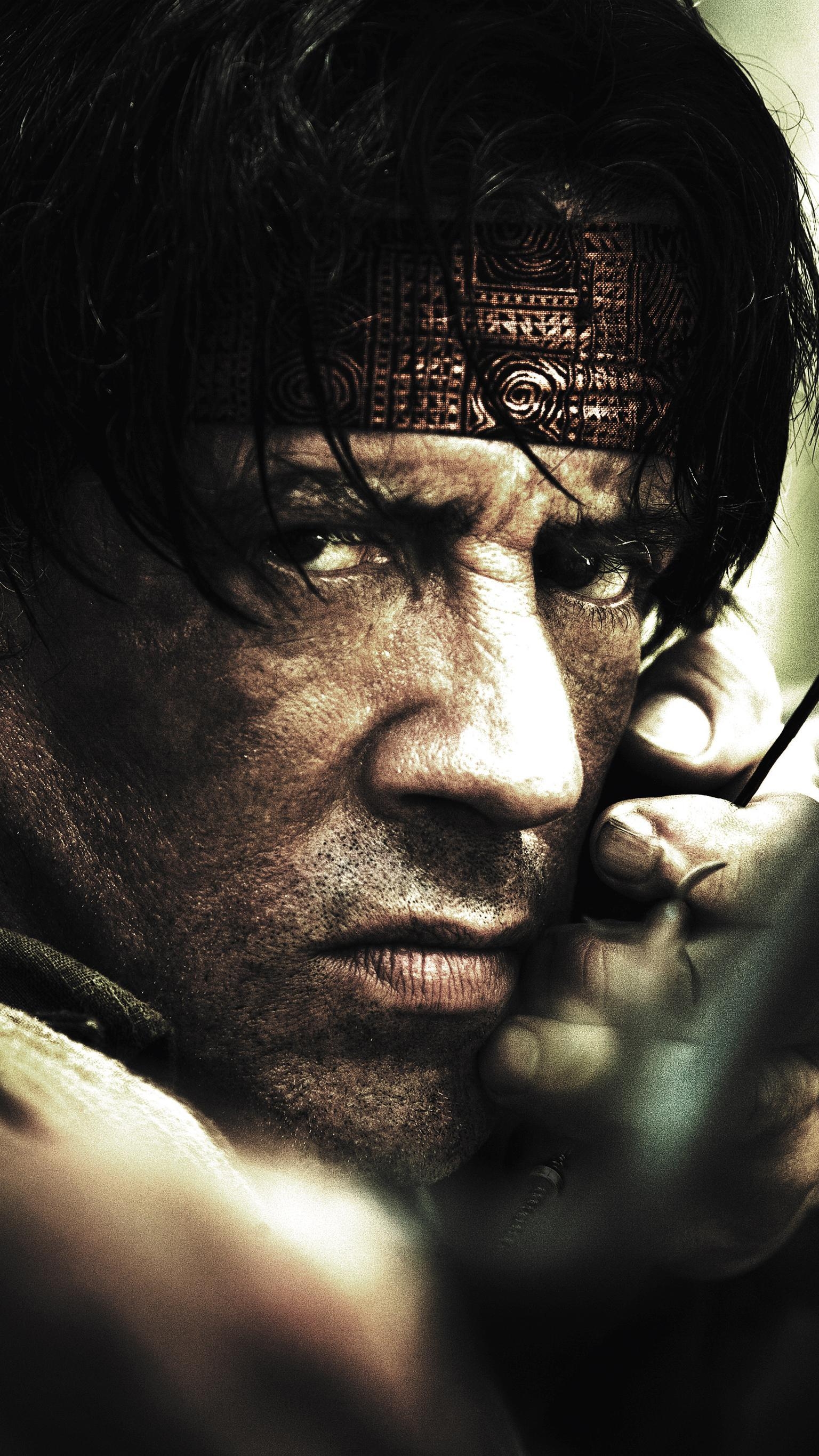 Rambo 2008, Handy Hintergrund, Action, Abenteuer, Film, 1540x2740 HD Handy