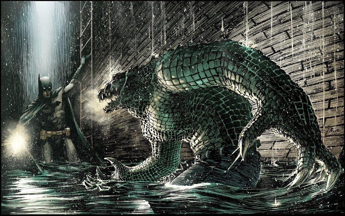 Killer Croc, Design, Kreativität, Konzept, Inspiration, 1130x710 HD Desktop