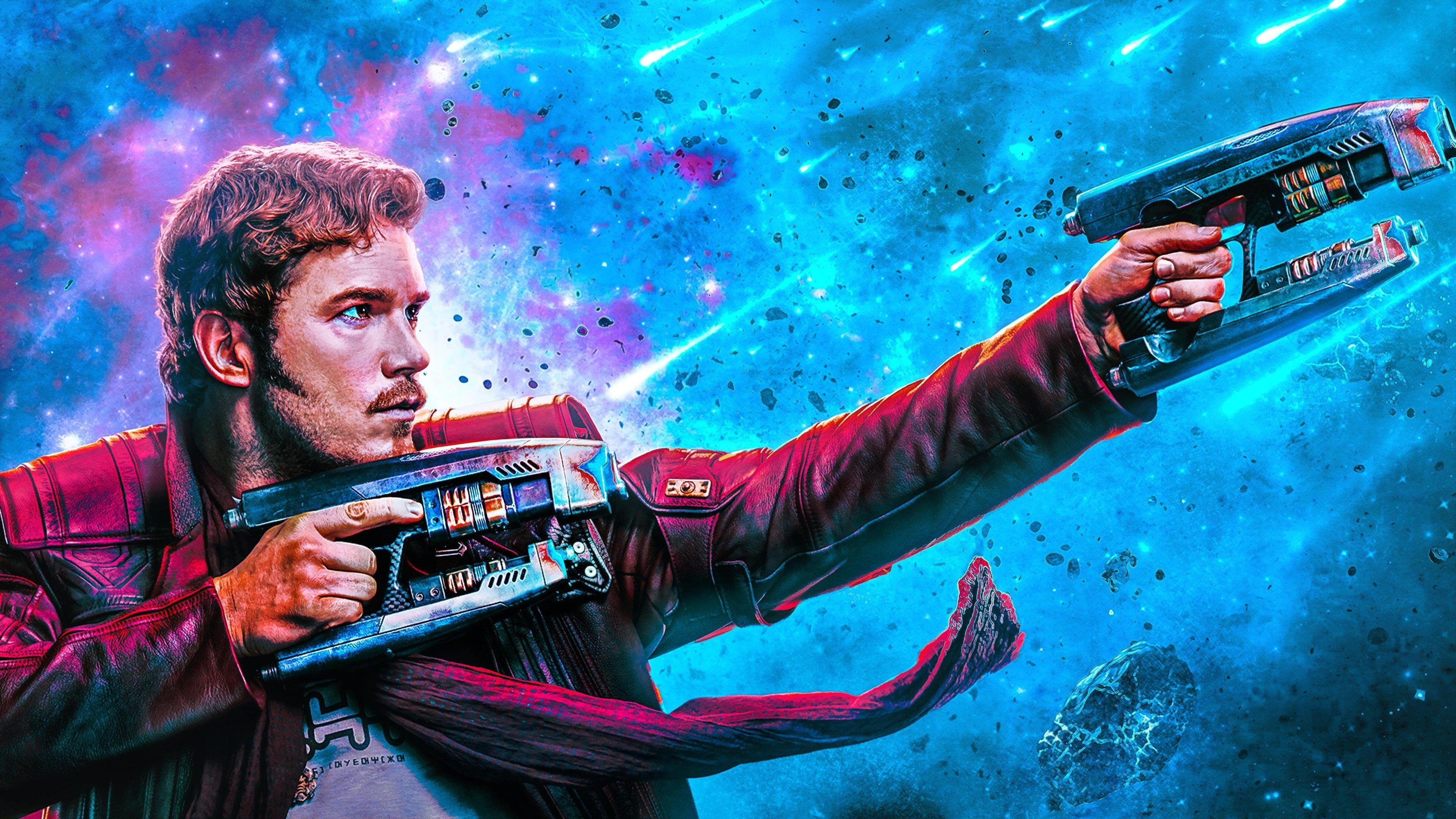 4K, Star-Lord, Marvel, Künstler, 2018, 3840x2160 4K Desktop