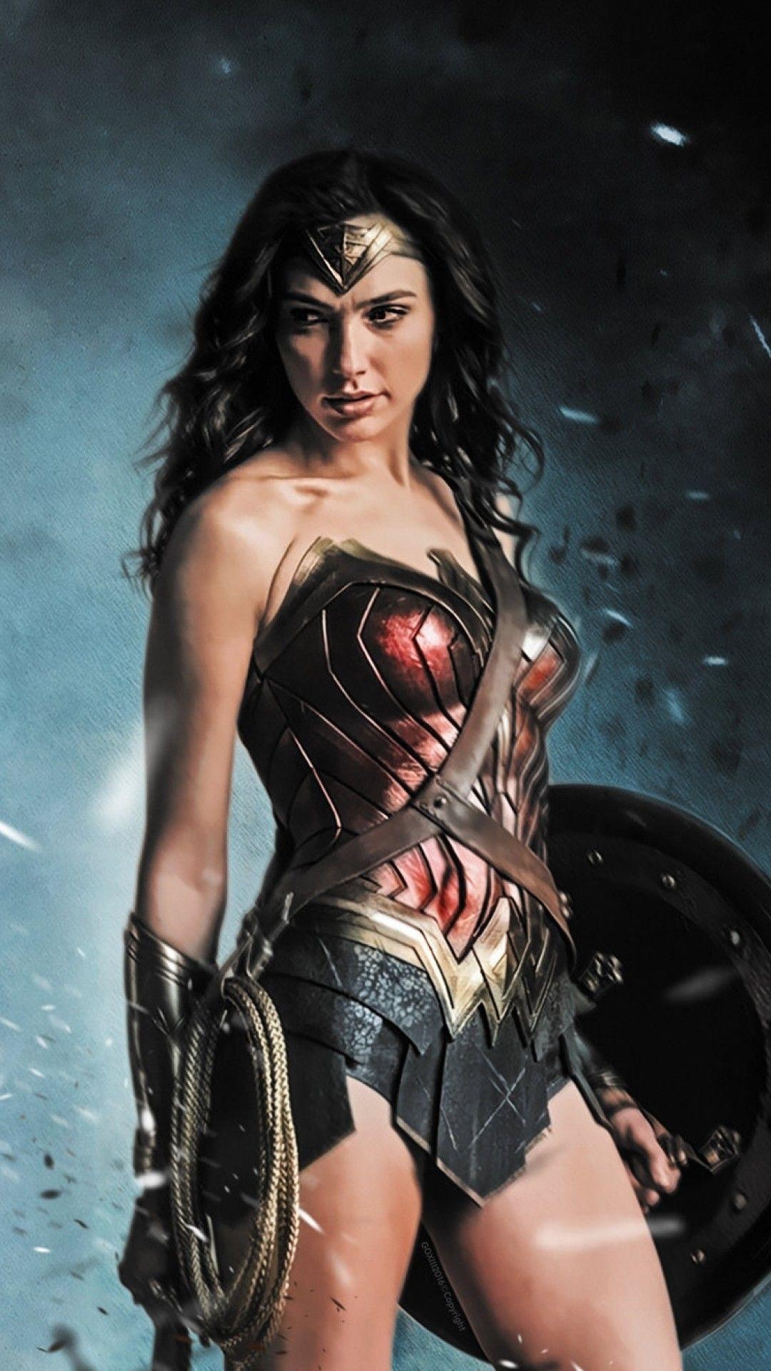 Wonder Woman Film, Bild, 2017, Gal Gadot, Kino, 1080x1920 Full HD Handy