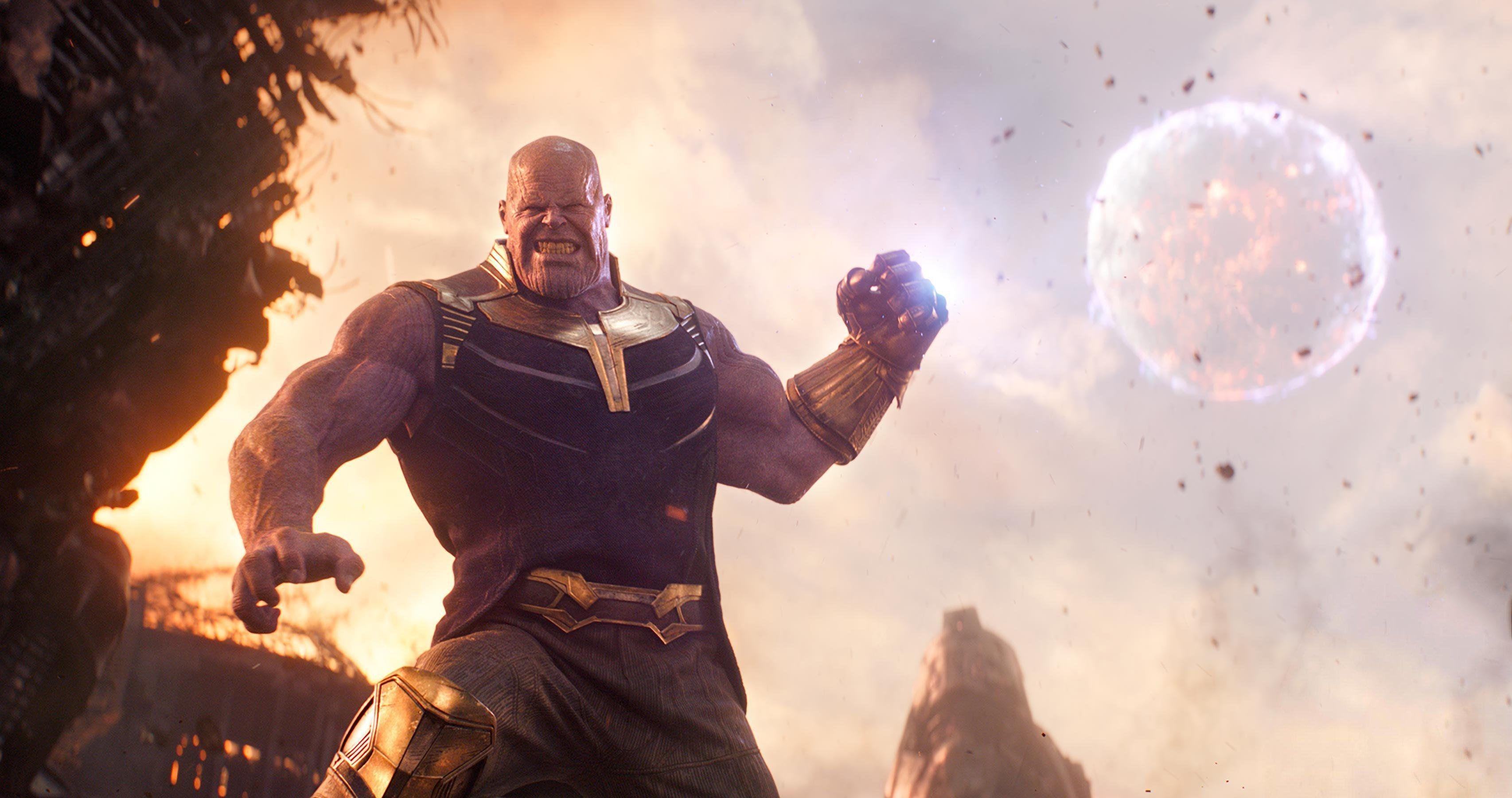 Thanos, Infinity War, Bildschirm, Kino, Kunstwerk, 3420x1800 HD Desktop