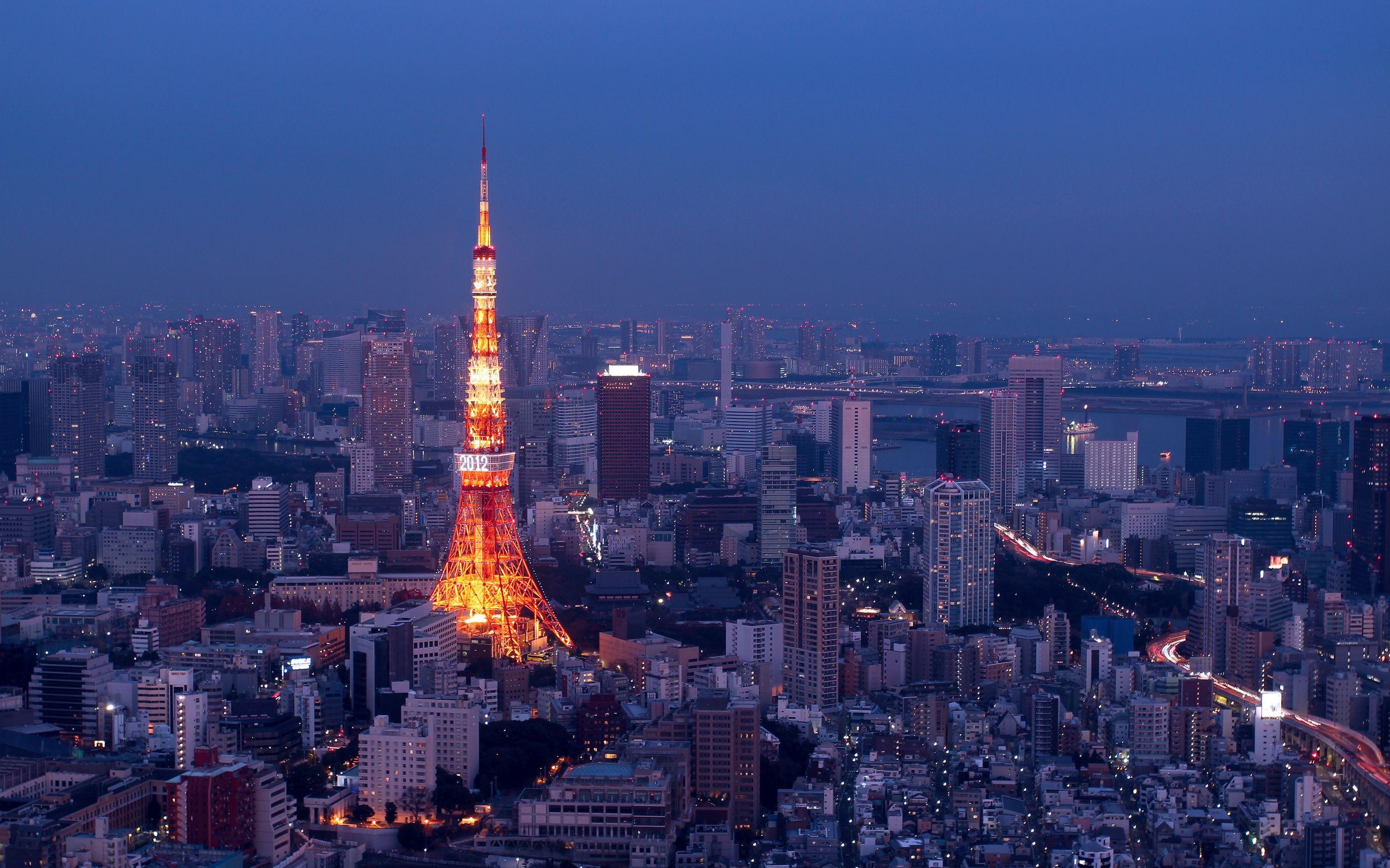 Tokyo Tower, Wallpaper, Japan, Reisen, Architektur, 2880x1800 HD Desktop