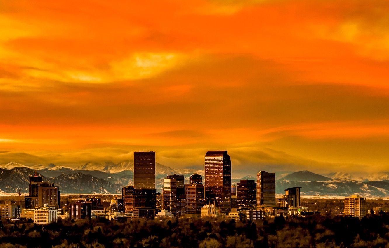 Denver, Panorama, Skyline, Colorado, USA, 1340x850 HD Desktop