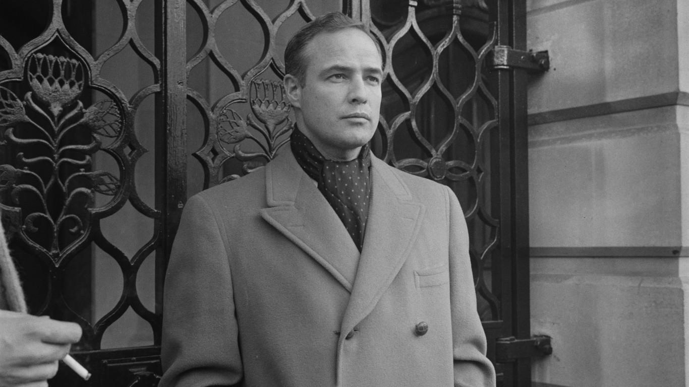 Marlon Brando, Computer Hintergrund, Filmlegende, Schauspieler, Kino, 1370x770 HD Desktop