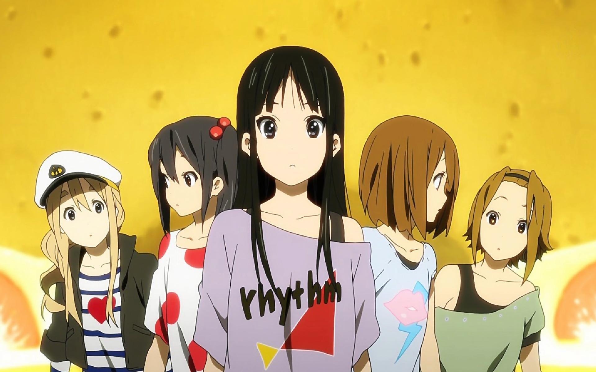 K-ON! Anime, Bildtafel, Manga, Japan, Illustration, 1920x1200 HD Desktop