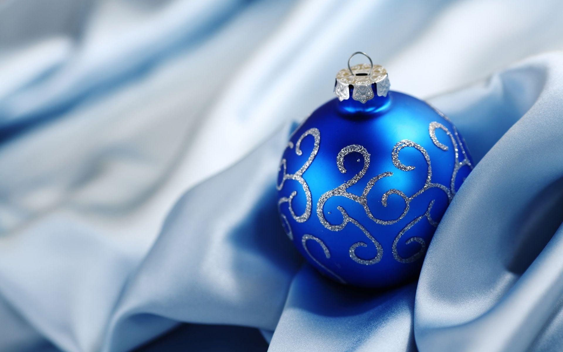 Blaue Weihnachtskugeln, Feiertage, Festlich, Dekoration, Hintergrund, 1920x1200 HD Desktop