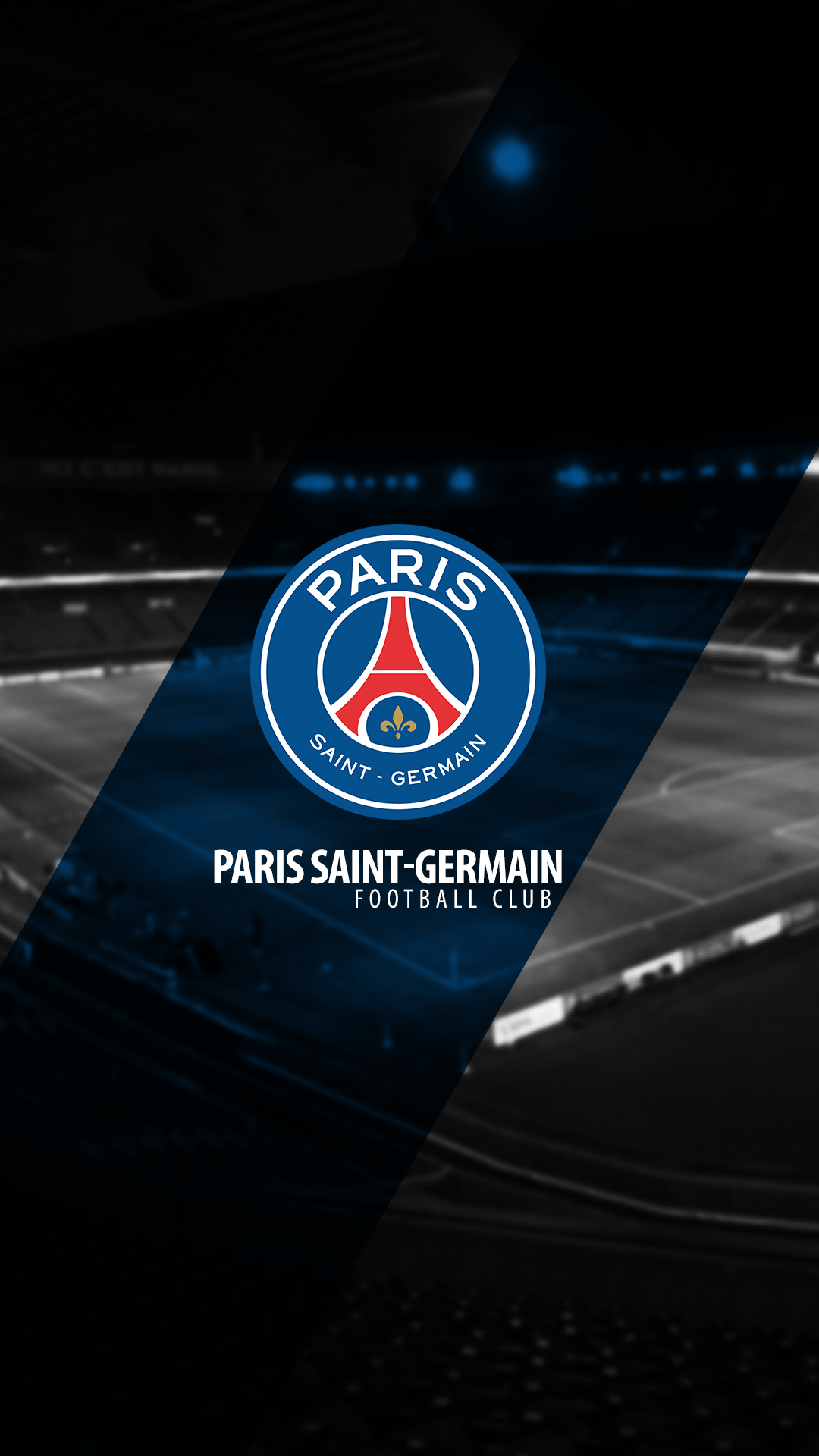 Paris Saint-Germain, iPhone, Fußball, Logo, PSG, 1080x1920 Full HD Handy