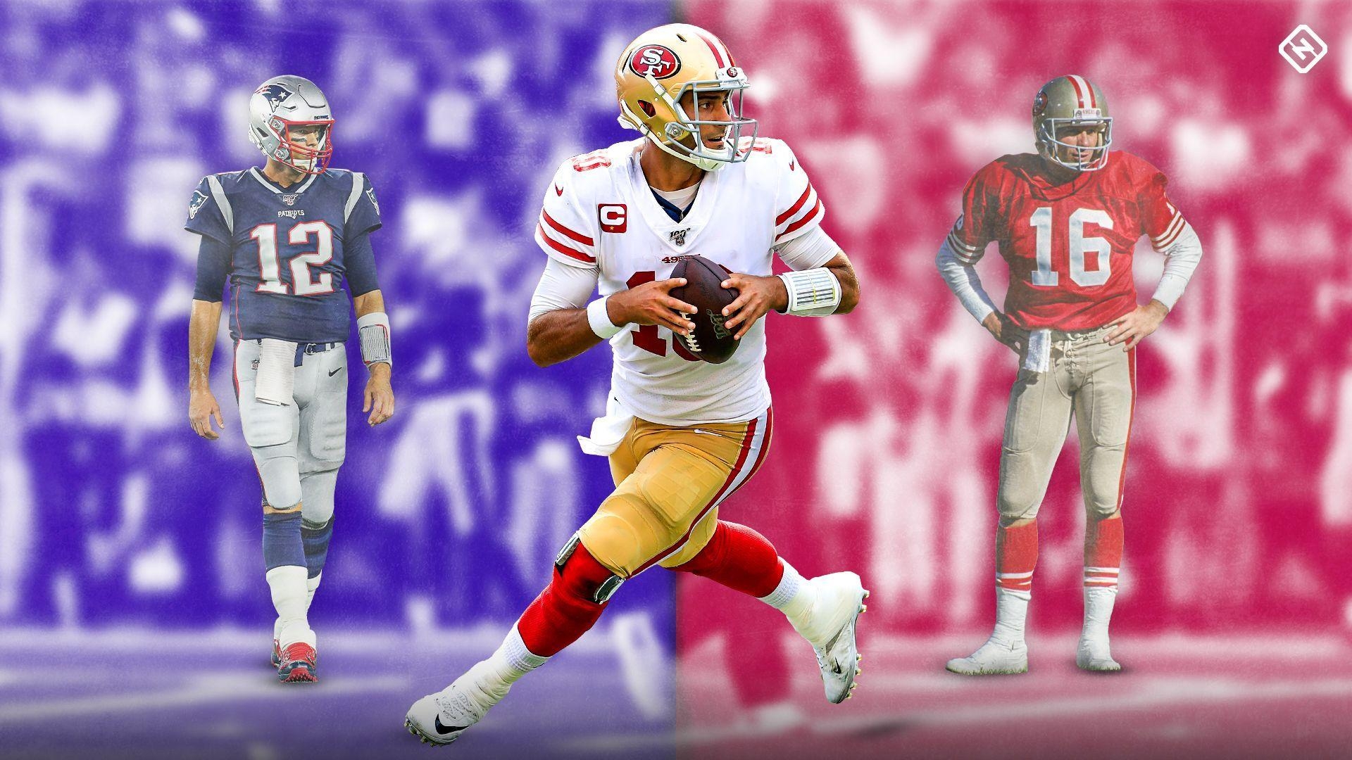 Jimmy Garoppolo, 49ers, Tom Brady, Joe Montana, NFL, 1920x1080 Full HD Desktop