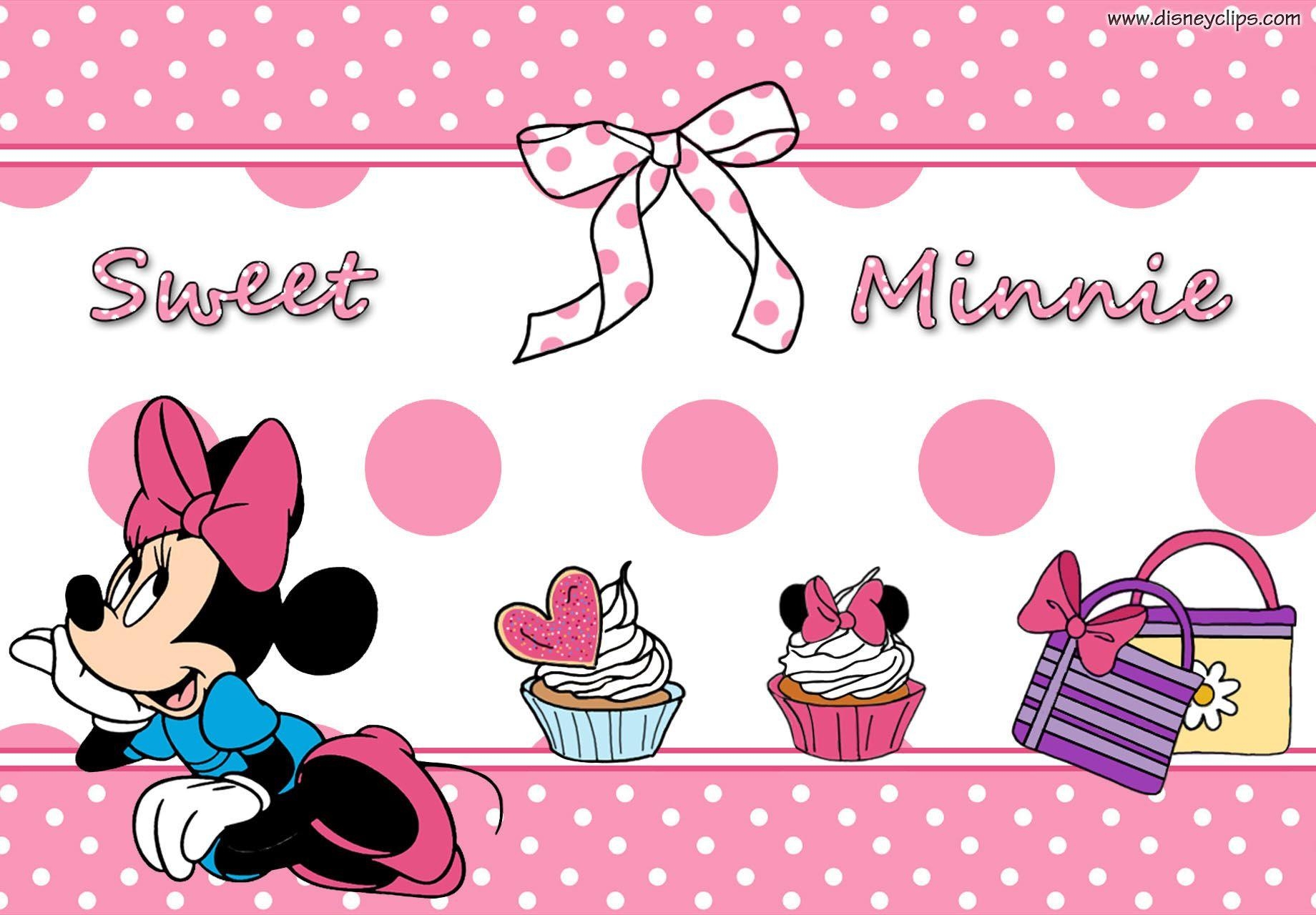 Minnie Mouse, Cartoon, 1080p, Disney, Kinder, 1840x1280 HD Desktop