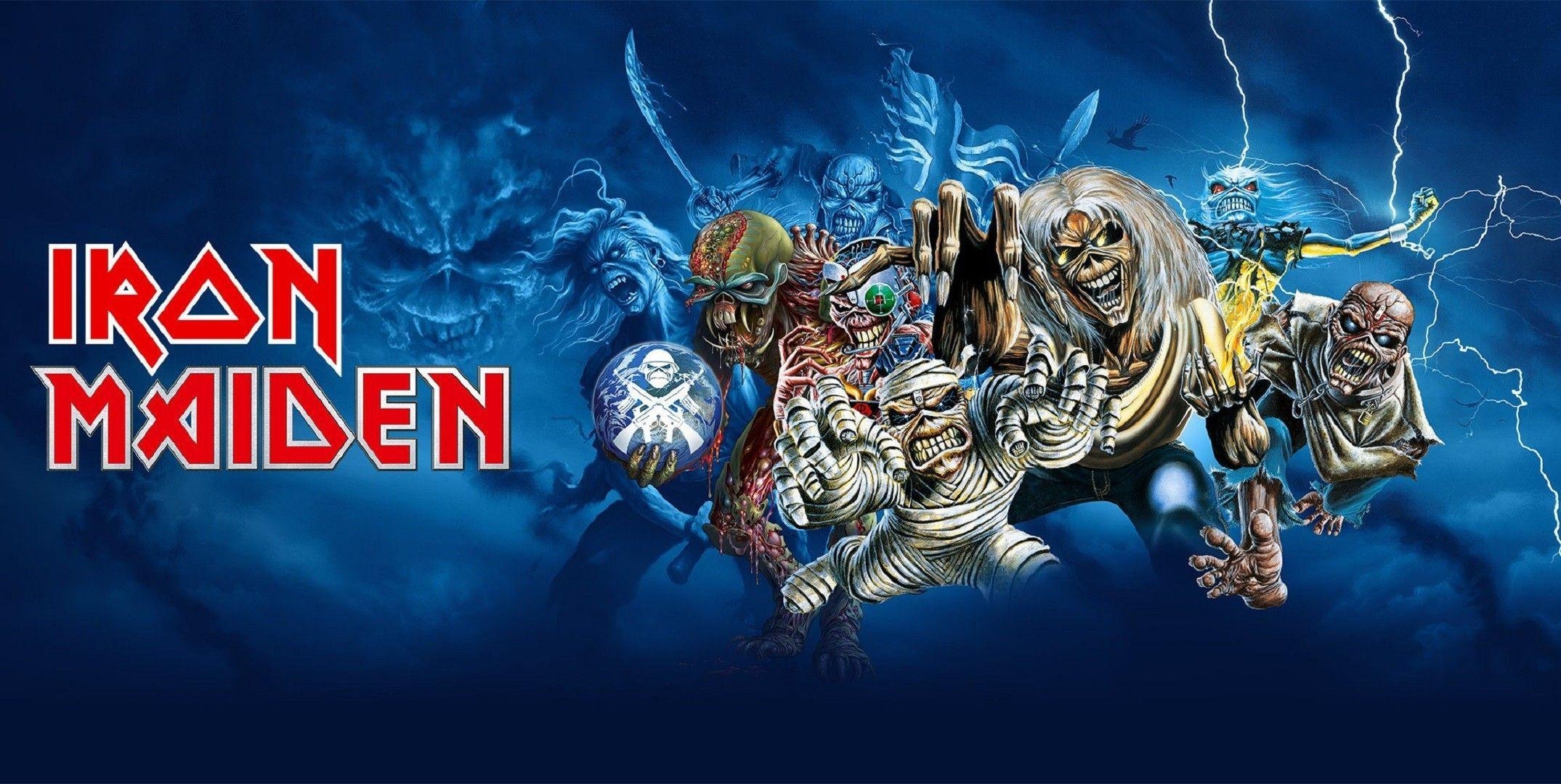 Iron Maiden, Wallpaper, Musik, Band, Bild, 2150x1080 HD Desktop