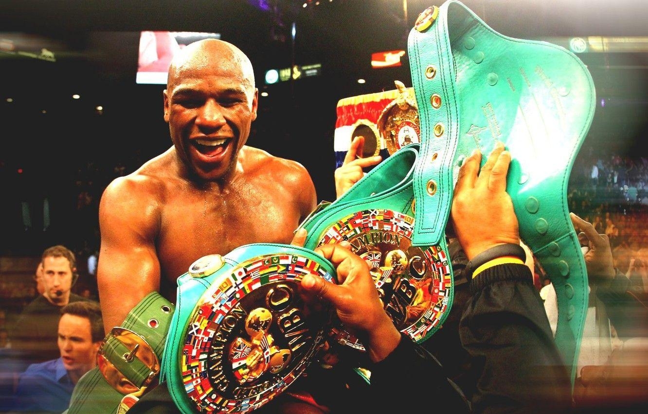 Floyd Mayweather, Boxen Champion, Freude, Sport, 1340x850 HD Desktop