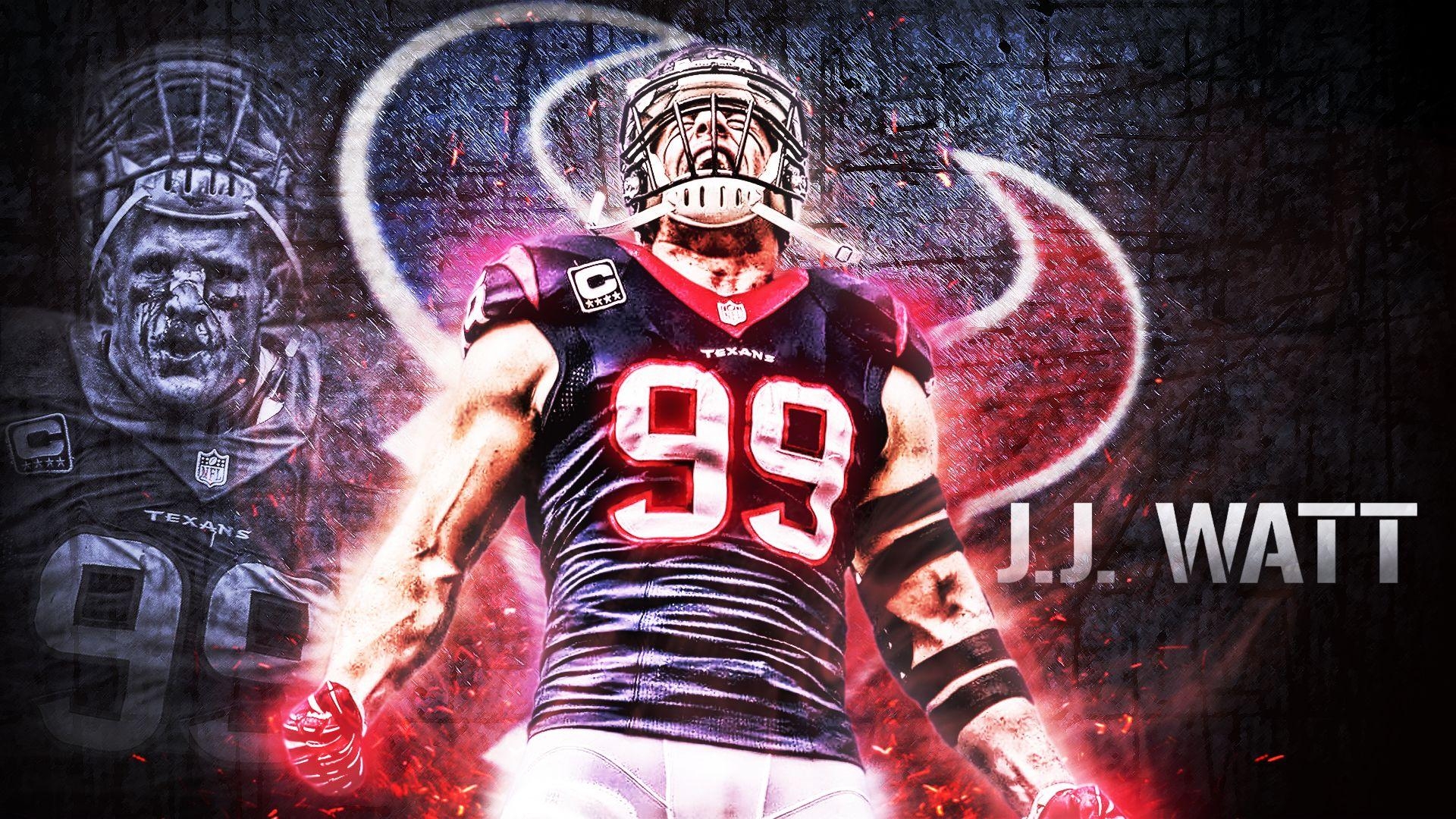 JJ Watt, Sport, Desktop Hintergrund, NFL, Houston Texans, 1920x1080 Full HD Desktop