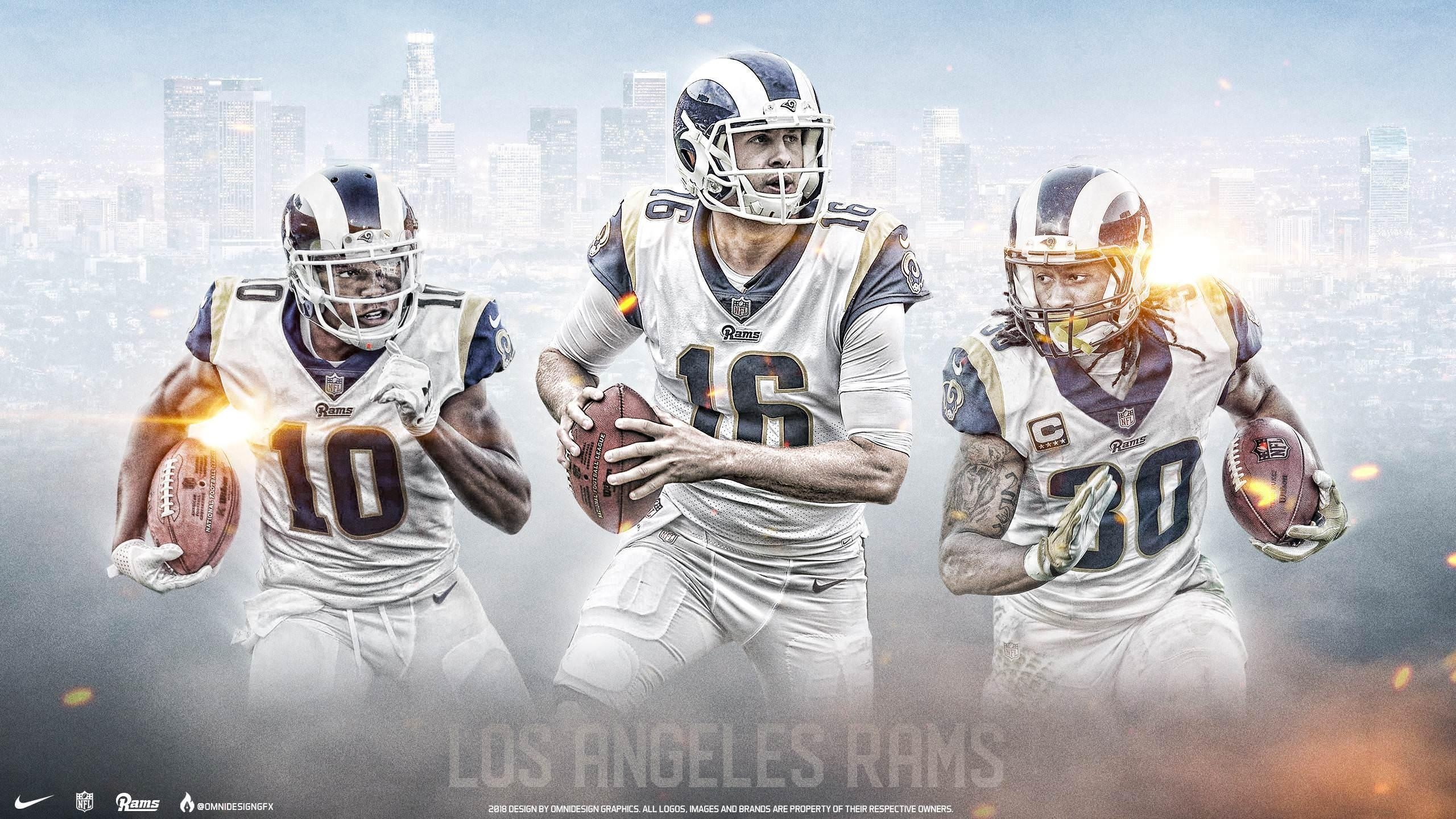 Los Angeles Rams, Computer, NFL, Football, Team, 2560x1440 HD Desktop