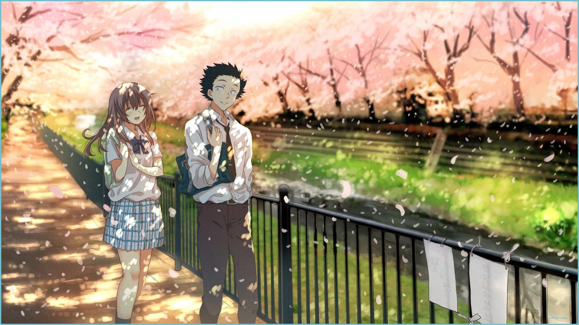 A Silent Voice, Anime, Kunst, Ausdruck, Emotion, 1870x1050 HD Desktop