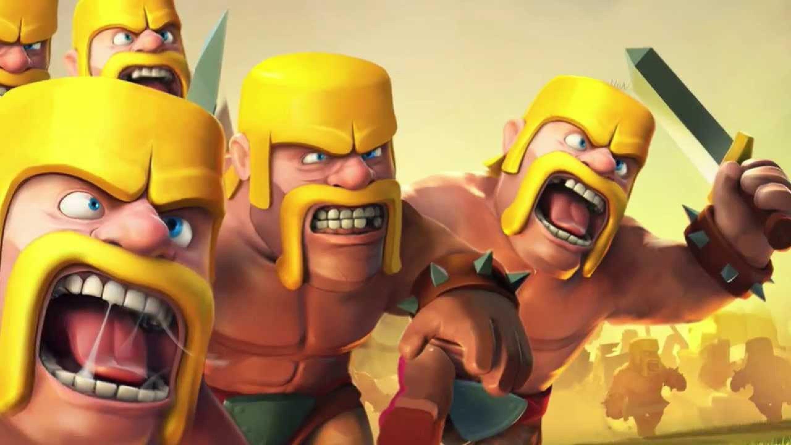 Clash of Clans, Hintergrund, Kostenloser Download, Strategie, 2560x1440 HD Desktop